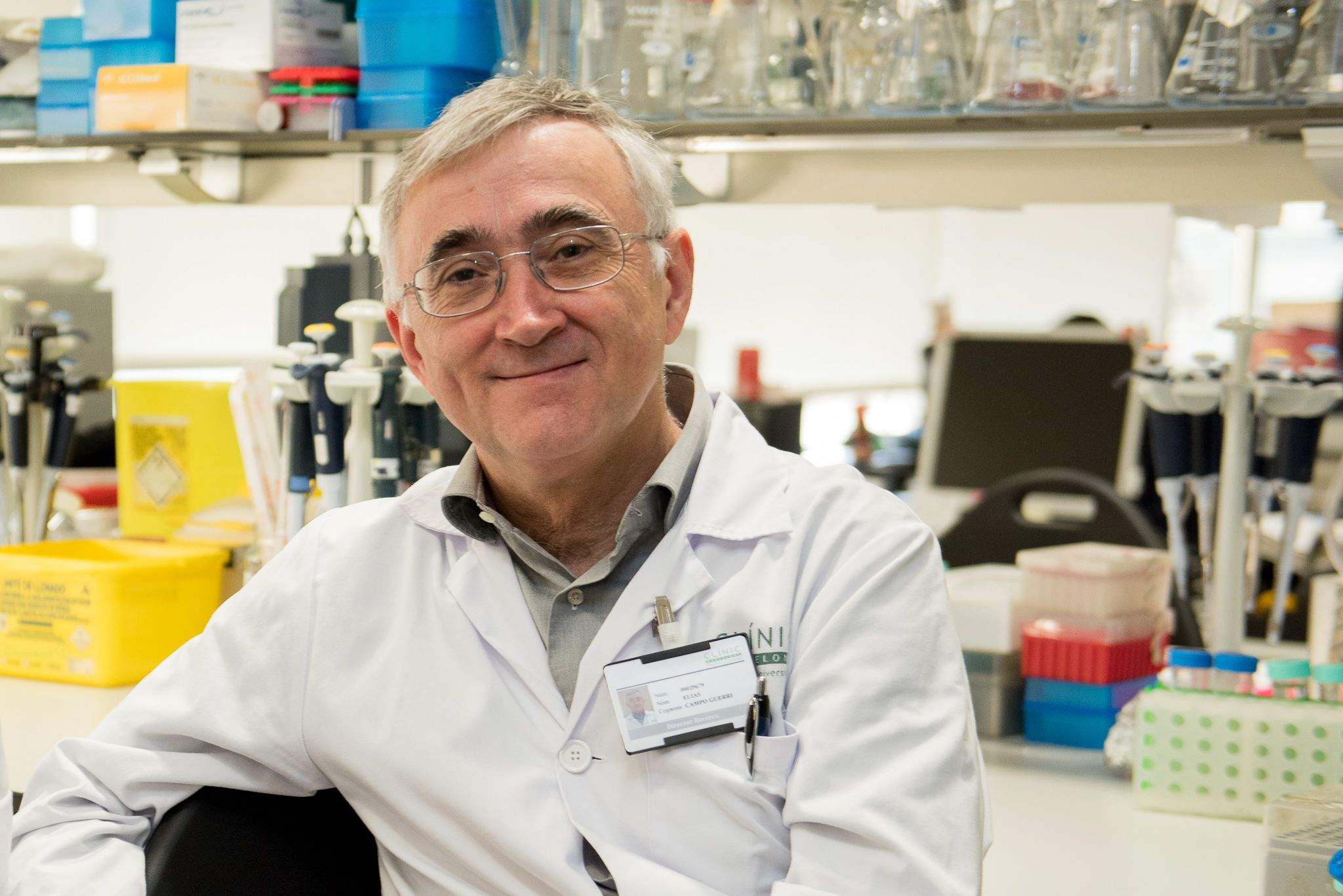 Elías Campo. Foto: Hospital Clínic de Barcelona