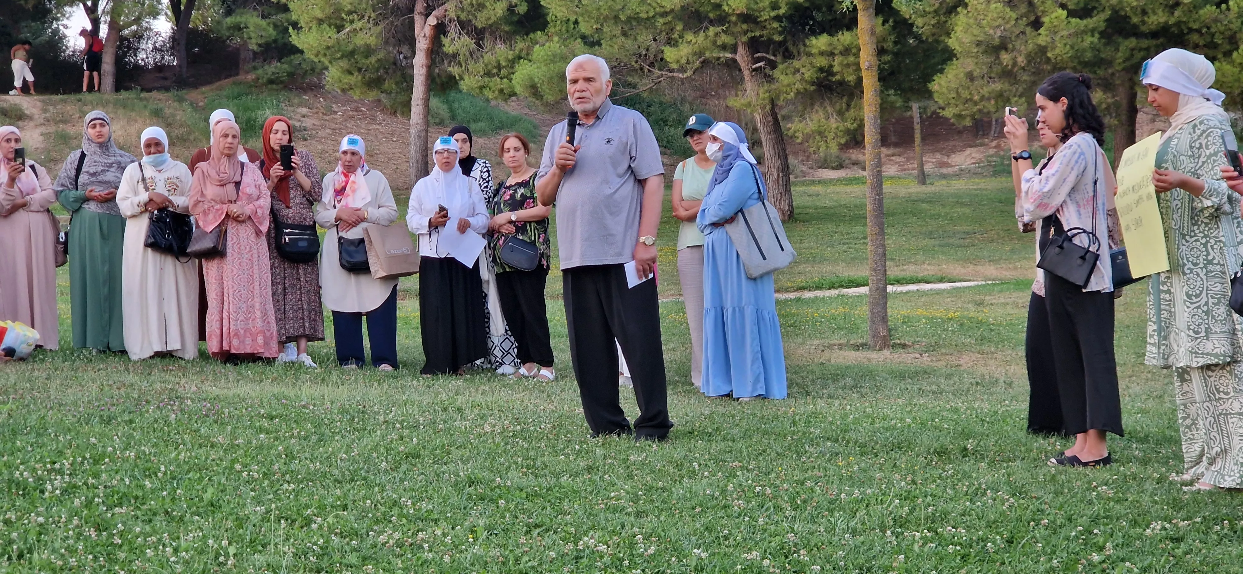 Homenaje a Nezha El Hajjaji. Foto Myriam Martínez 