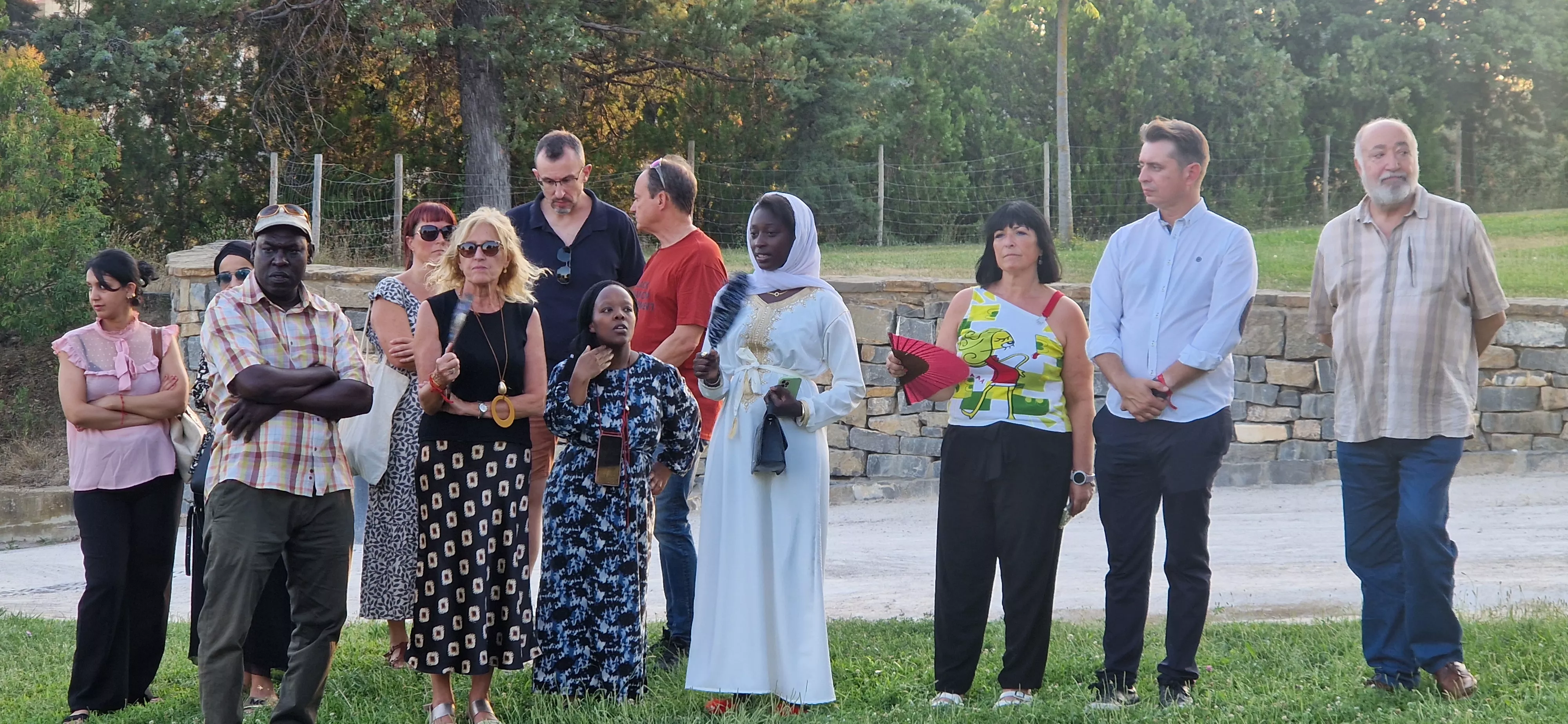 Homenaje a Nezha El Hajjaji. Foto Myriam Martínez 