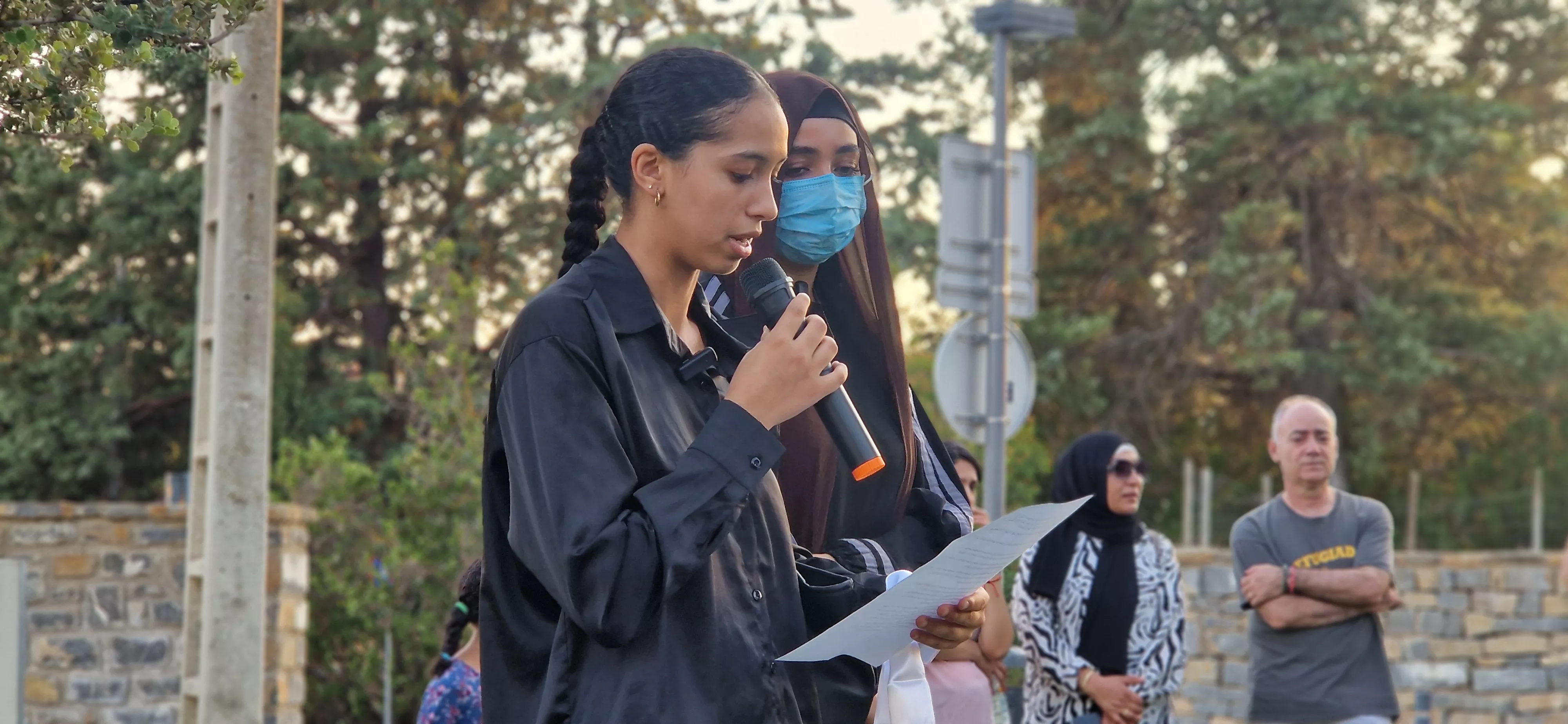 Homenaje a Nezha El Hajjaji. Foto Myriam Martínez 