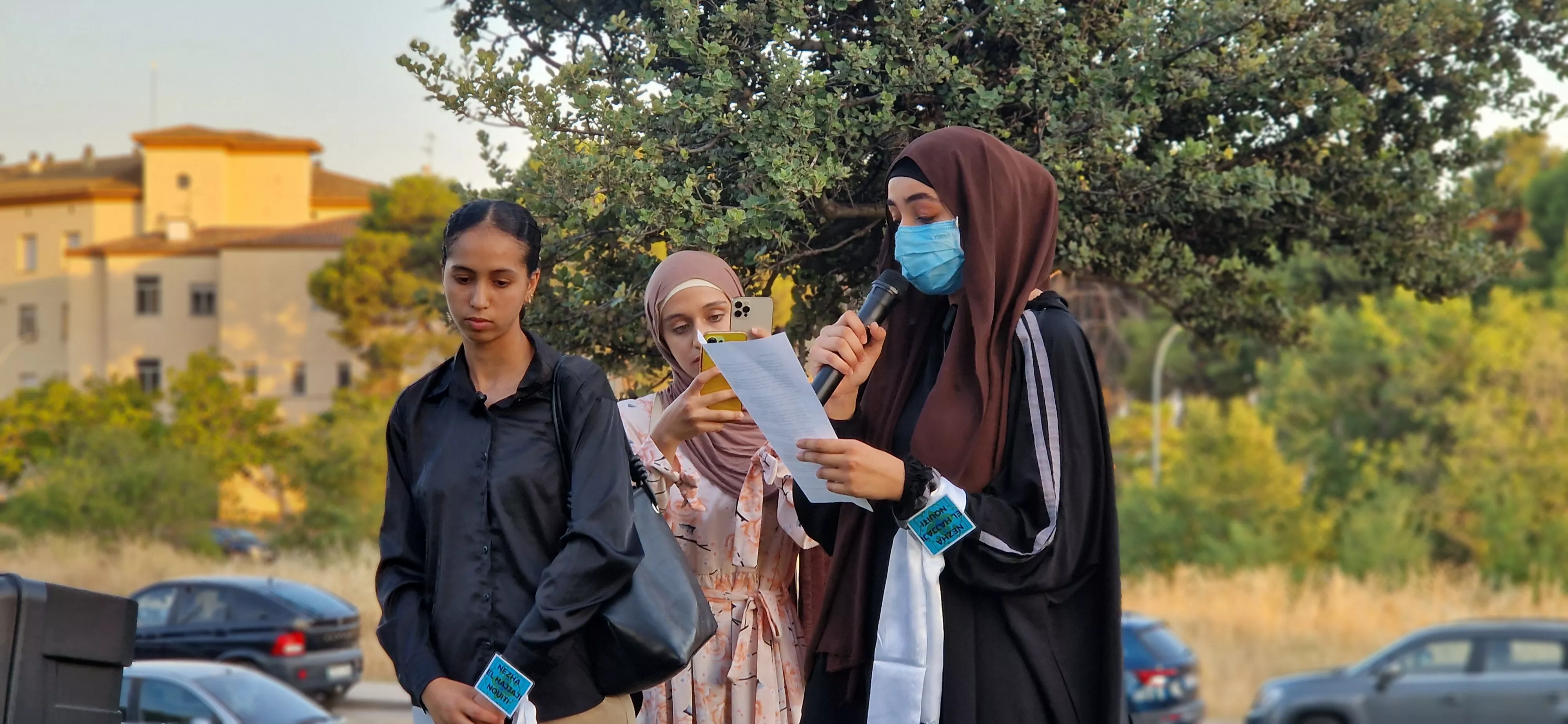 Homenaje a Nezha El Hajjaji. Foto Myriam Martínez 