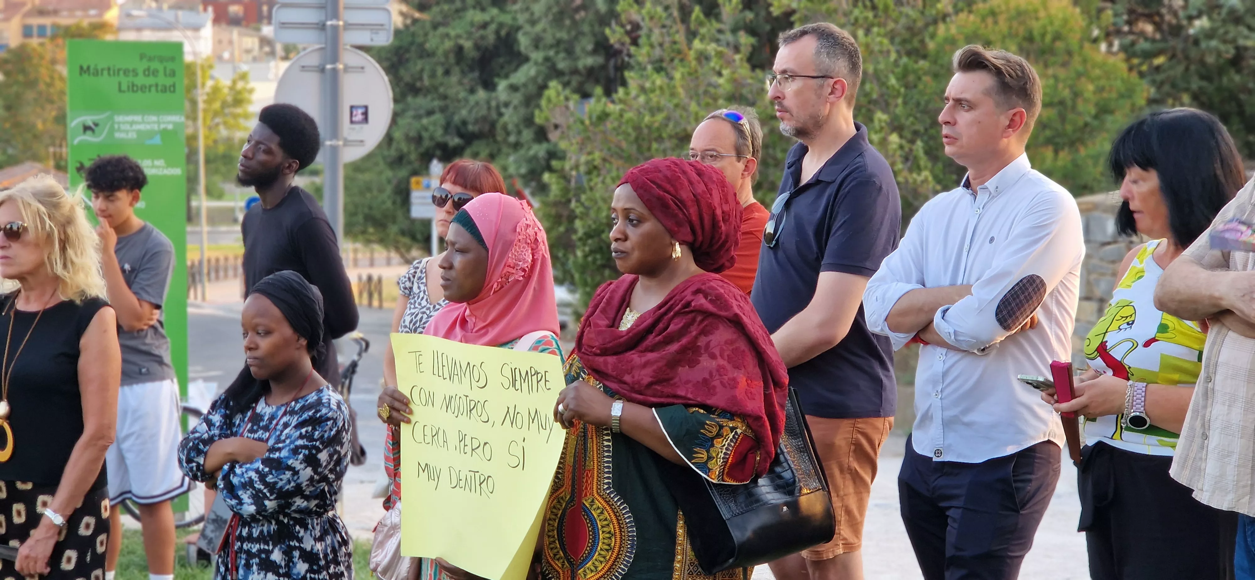 Homenaje a Nezha El Hajjaji. Foto Myriam Martínez 
