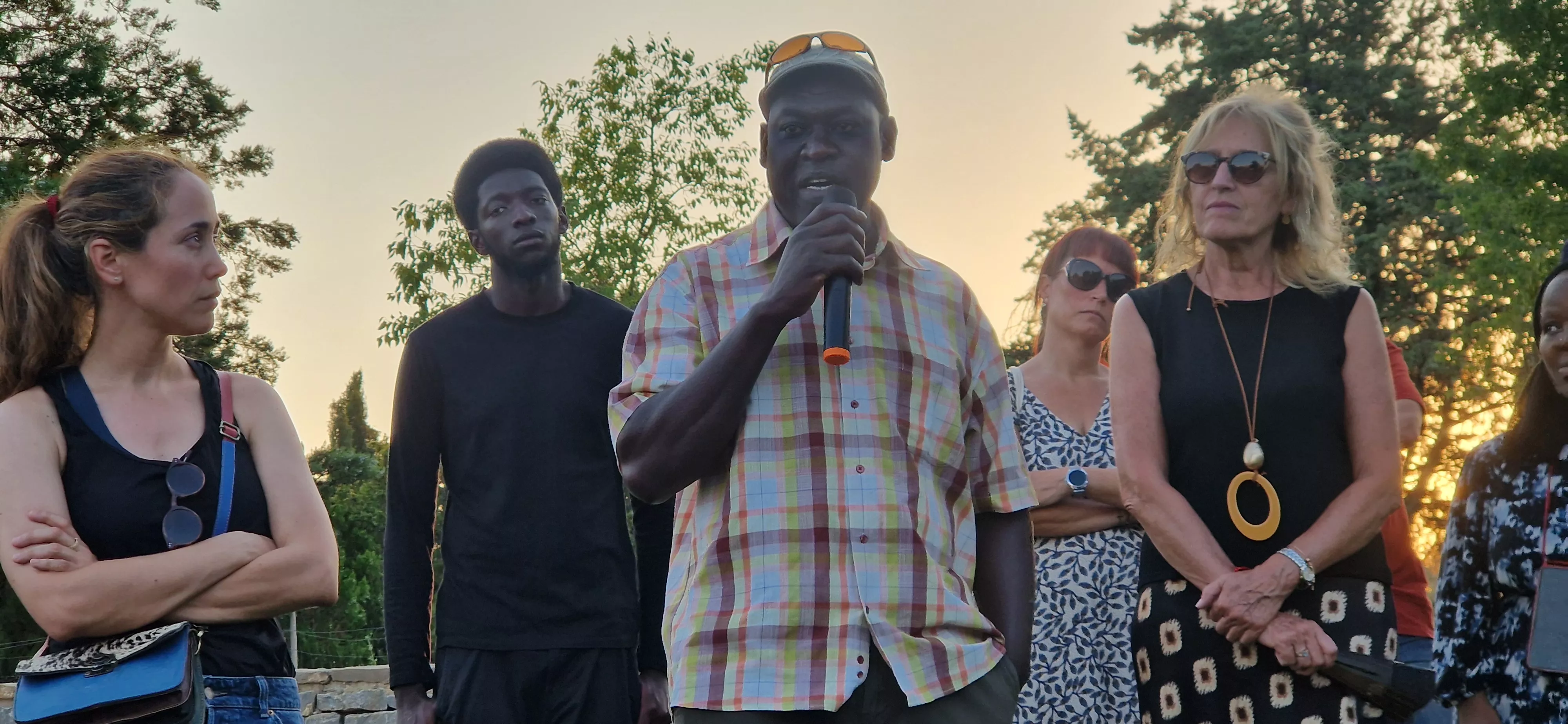 Homenaje a Nezha El Hajjaji. Foto Myriam Martínez 