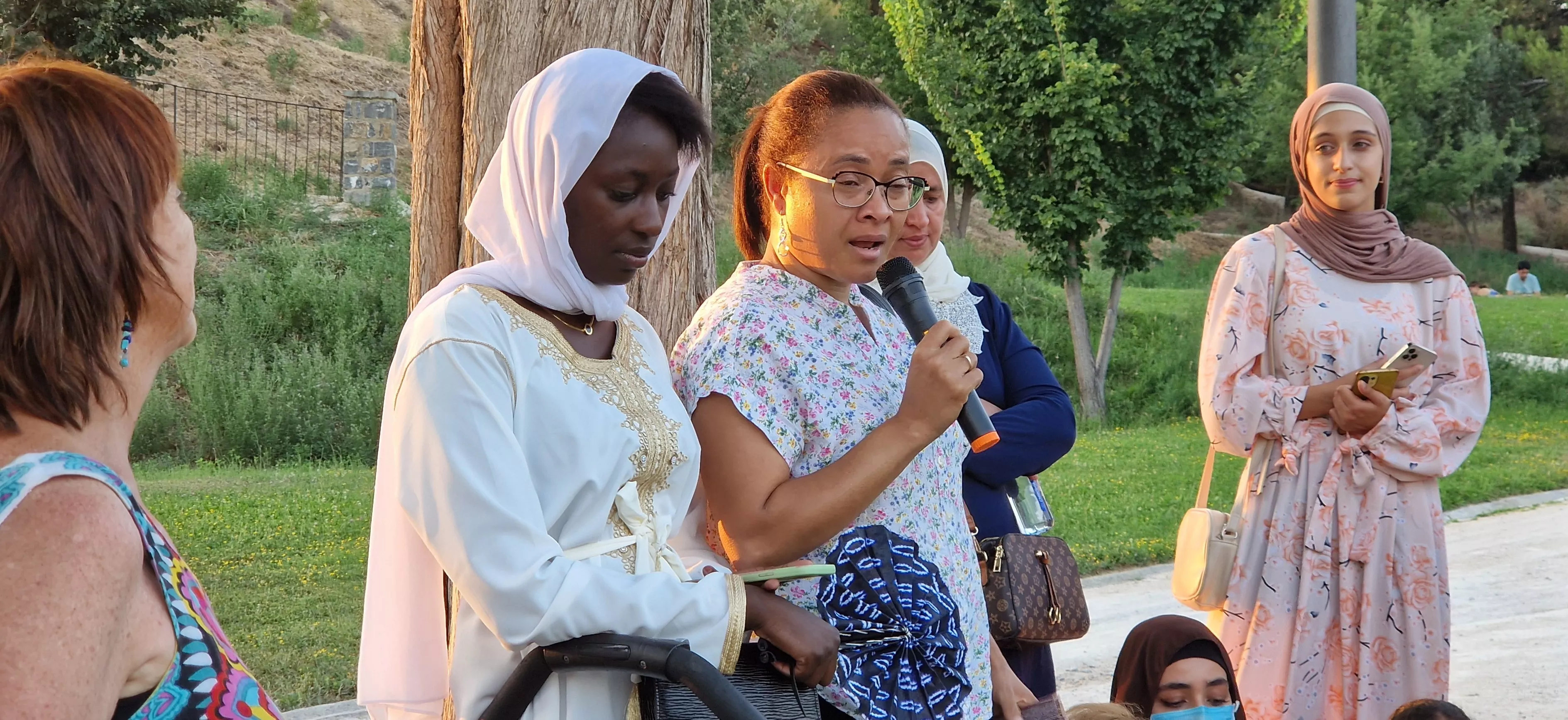 Homenaje a Nezha El Hajjaji. Foto Myriam Martínez 