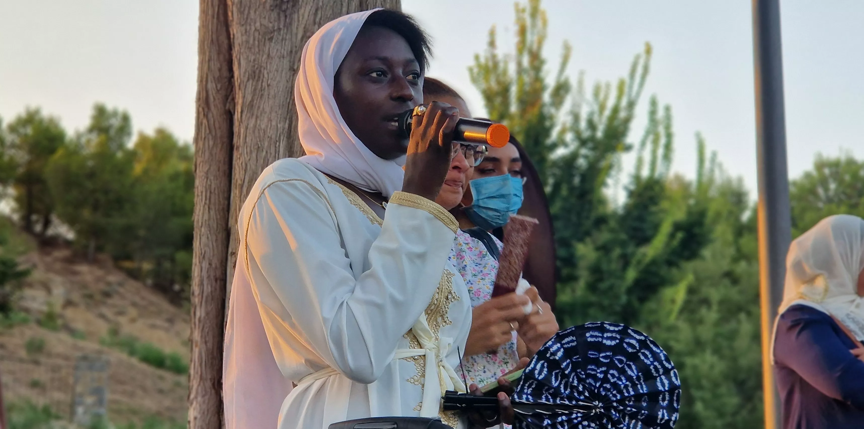 Homenaje a Nezha El Hajjaji. Foto Myriam Martínez 