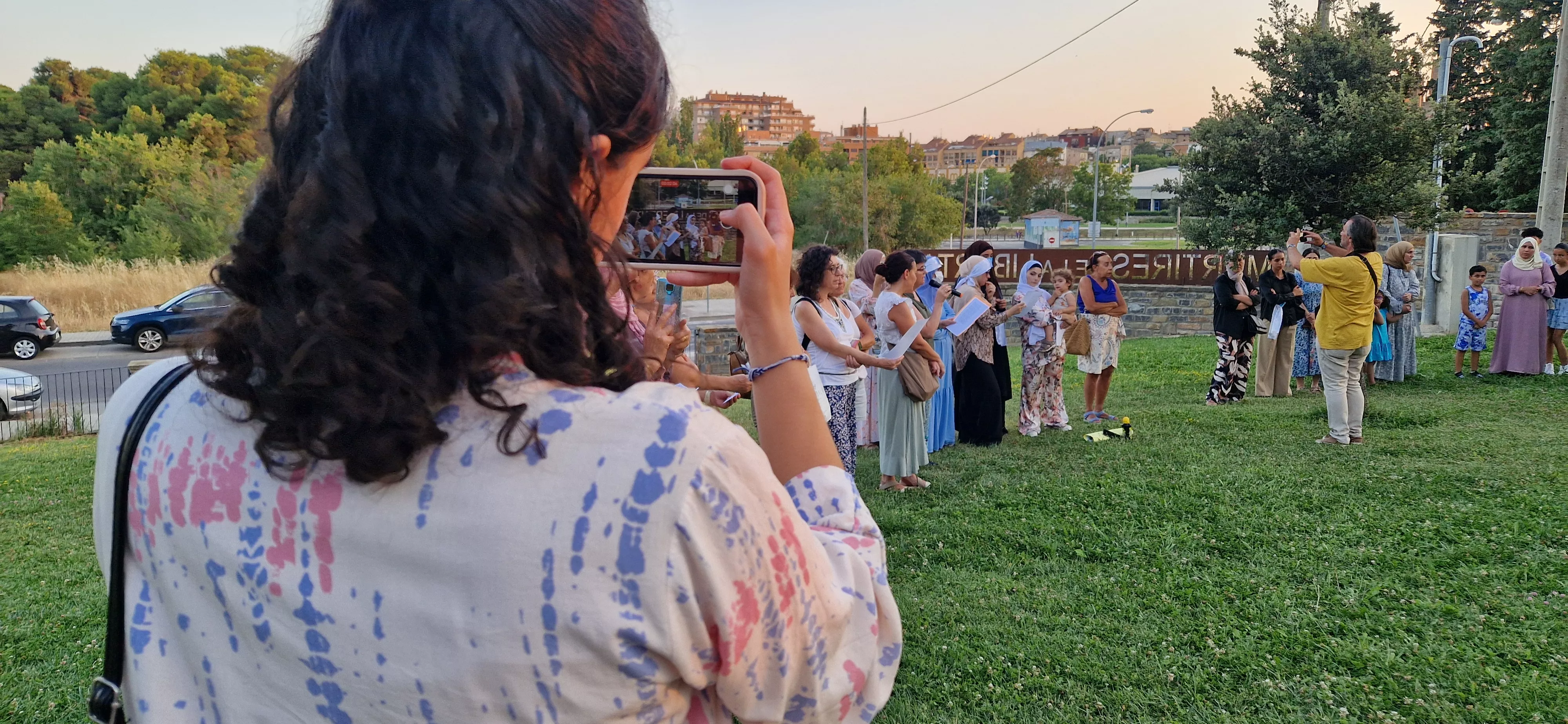Homenaje a Nezha El Hajjaji. Foto Myriam Martínez 