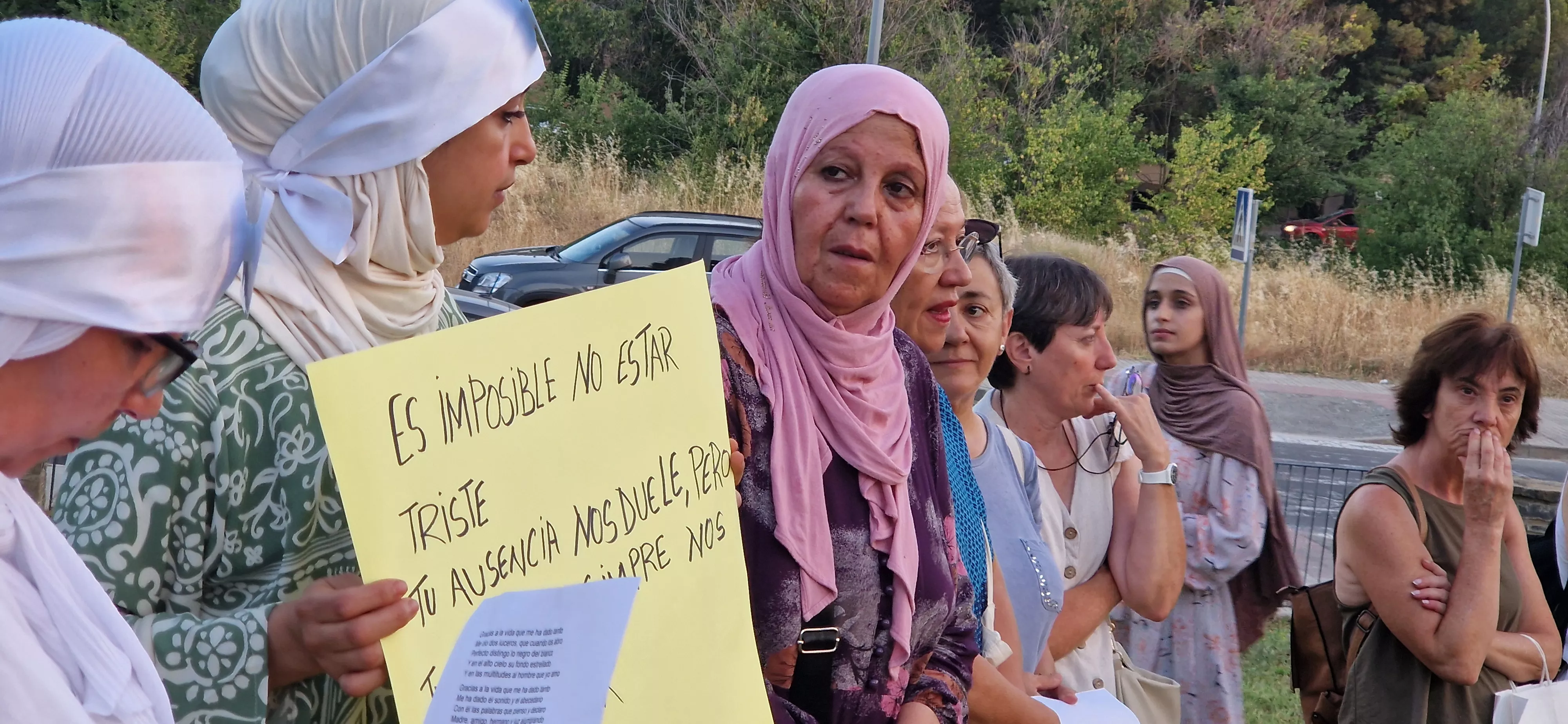 Homenaje a Nezha El Hajjaji. Foto Myriam Martínez 