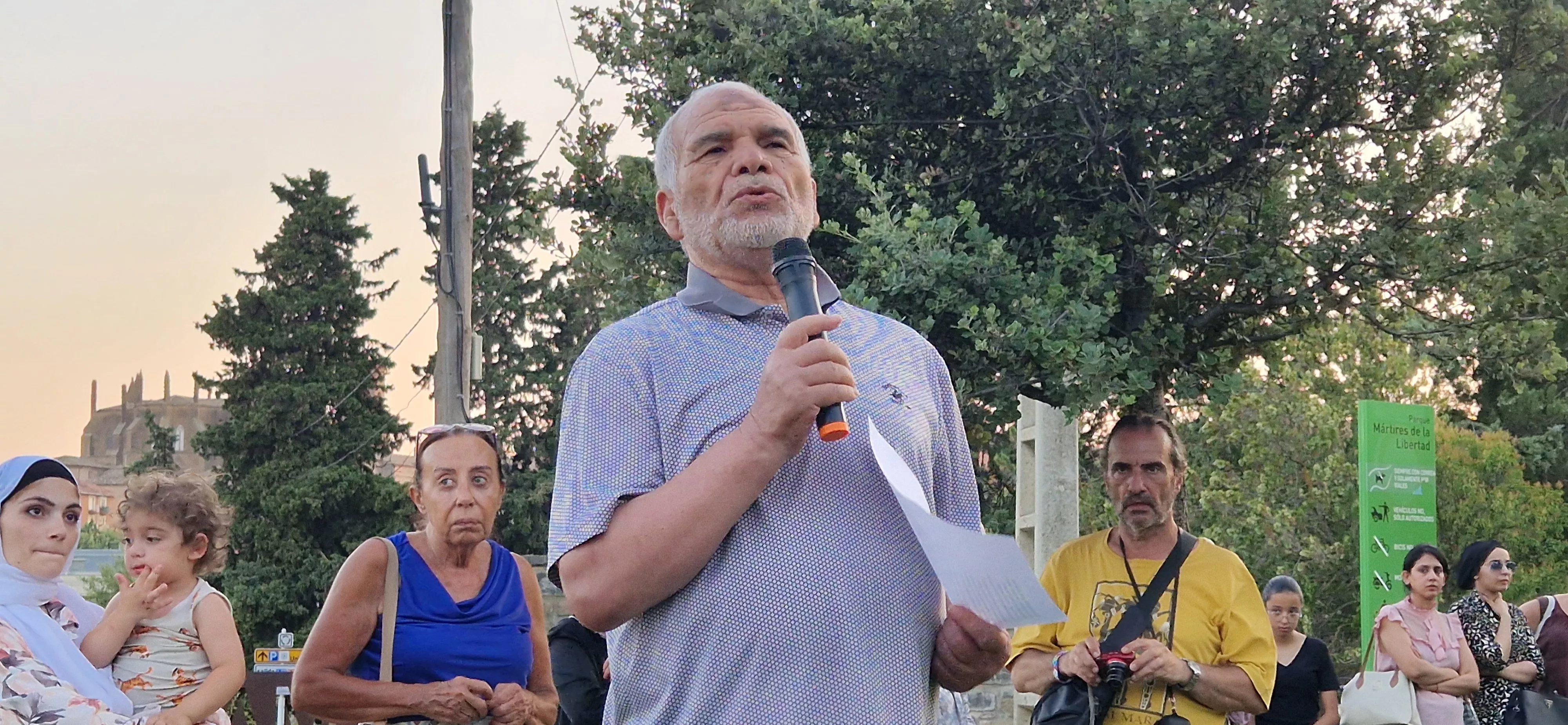 Homenaje a Nezha El Hajjaji. Foto Myriam Martínez 