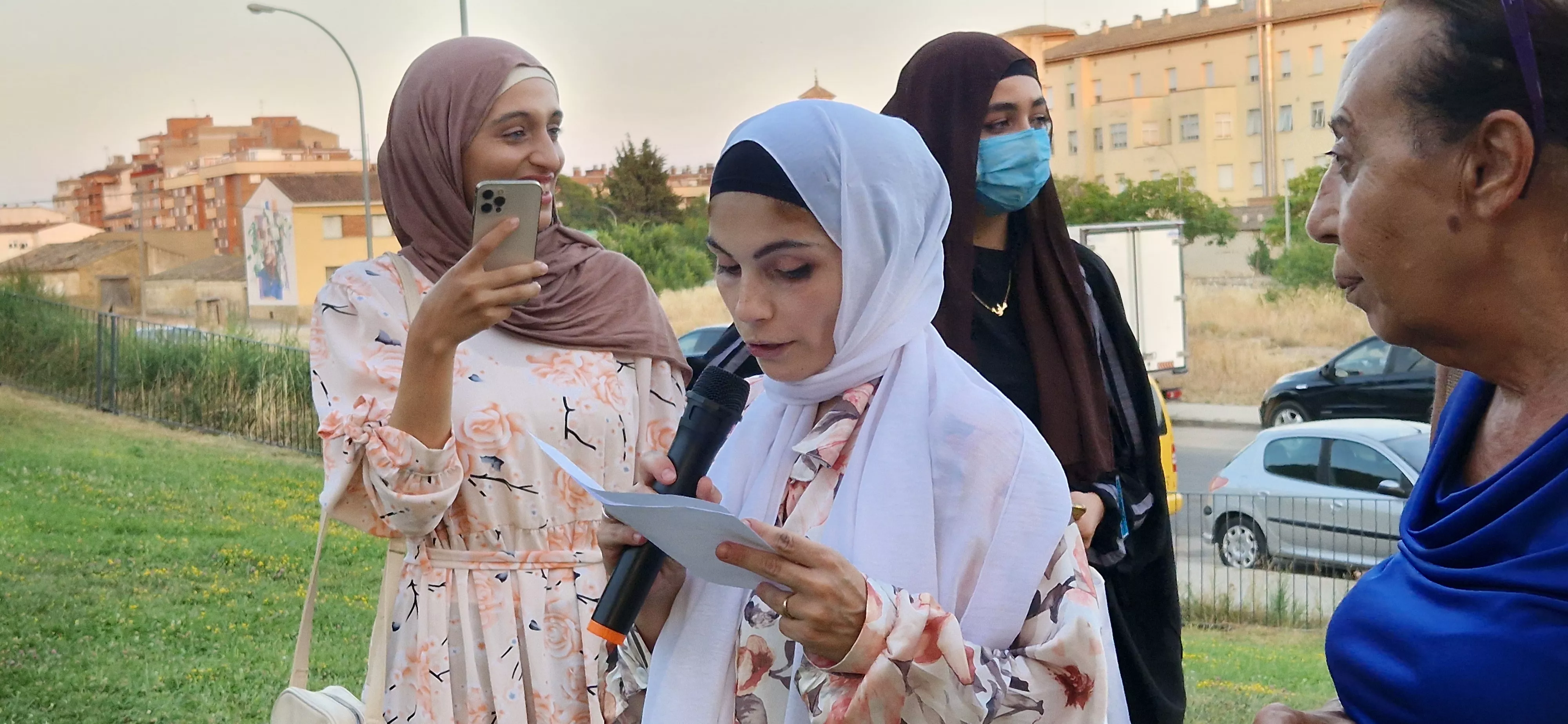 Homenaje a Nezha El Hajjaji. Foto Myriam Martínez 