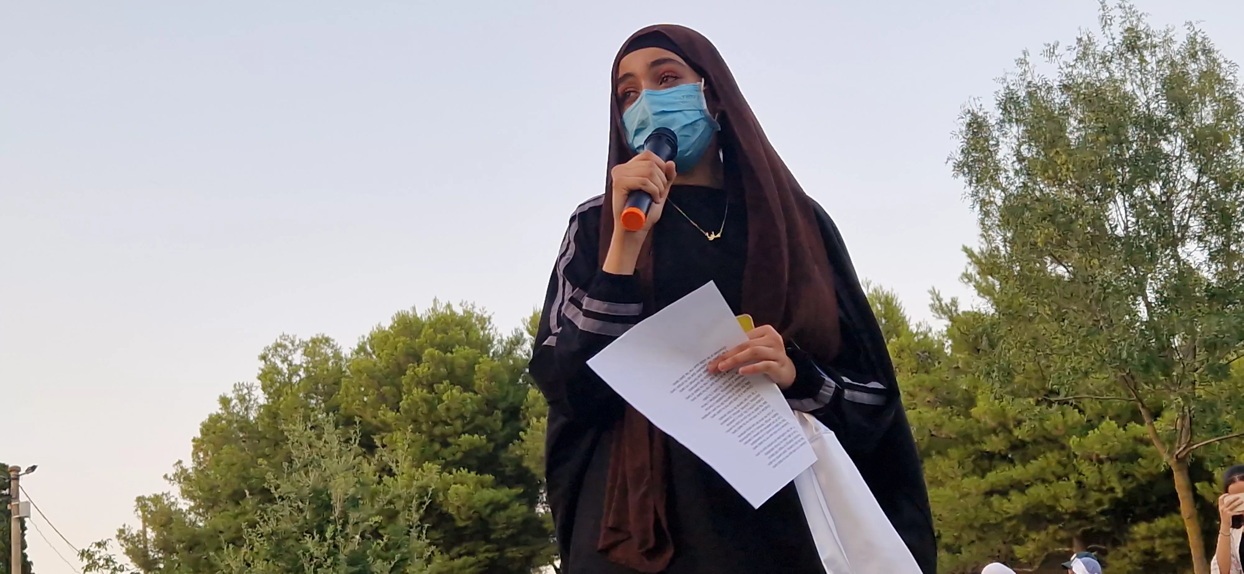 Homenaje a Nezha El Hajjaji. Foto Myriam Martínez 