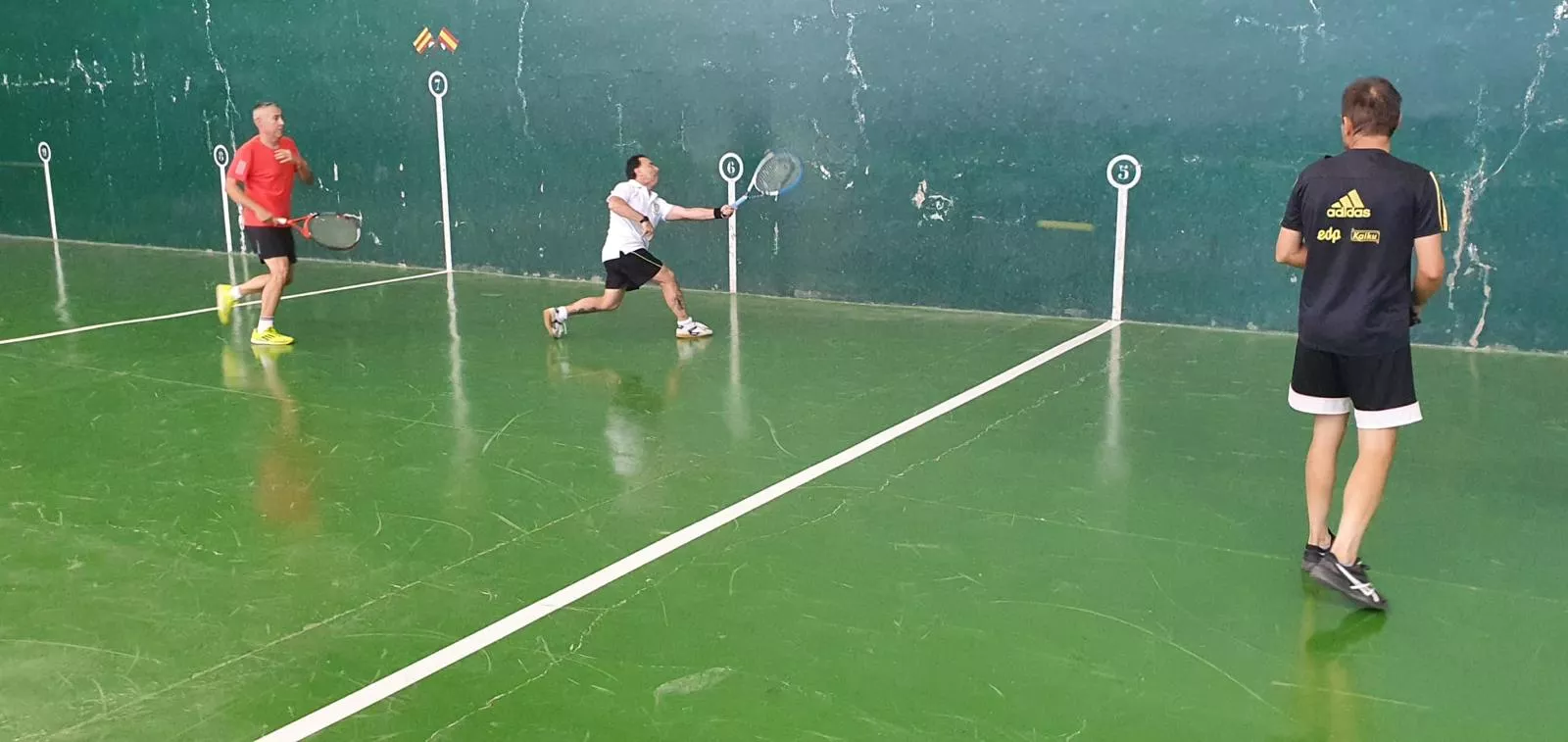 Intensa actividad este fin de semana en el frontón de San Jorge.