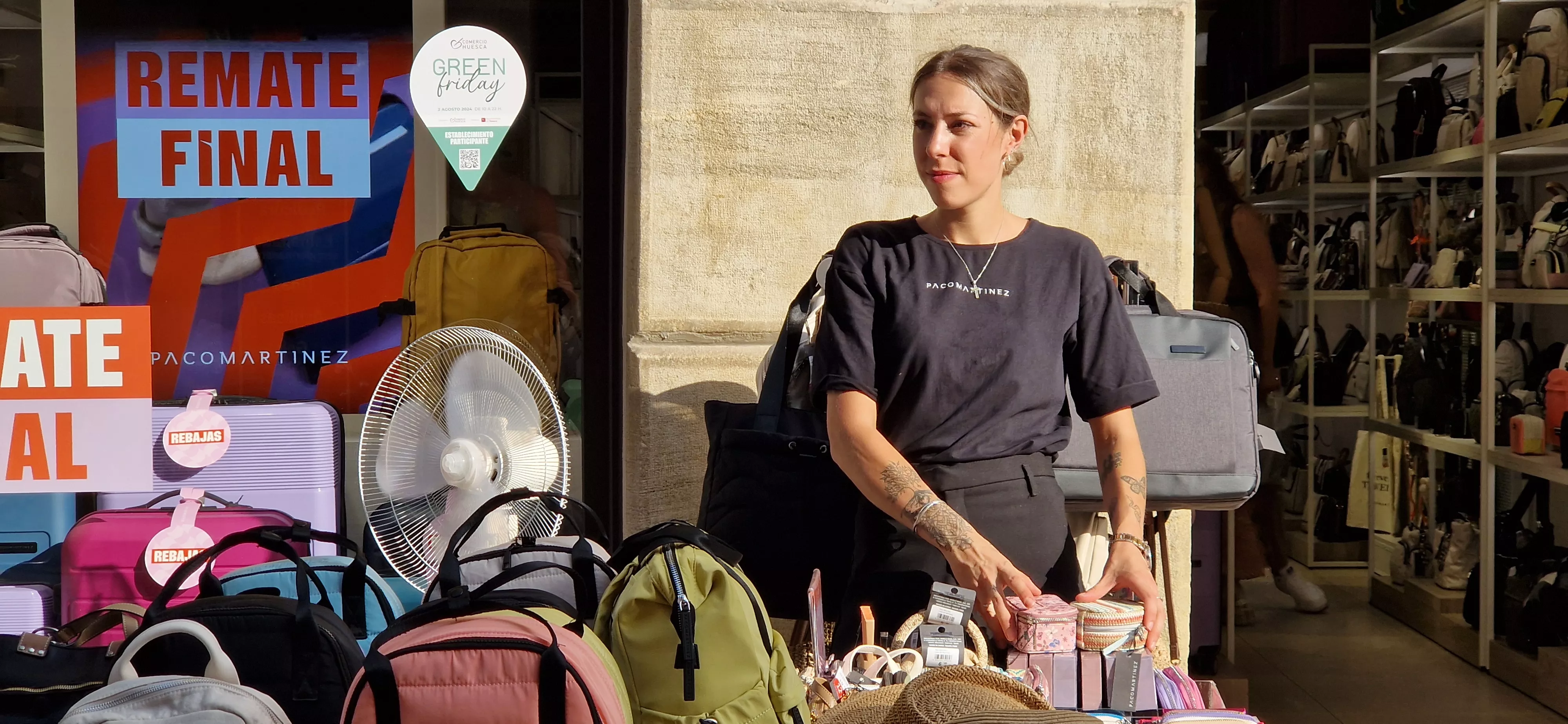 Green Friday en Huesca. Foto Myriam Martínez 