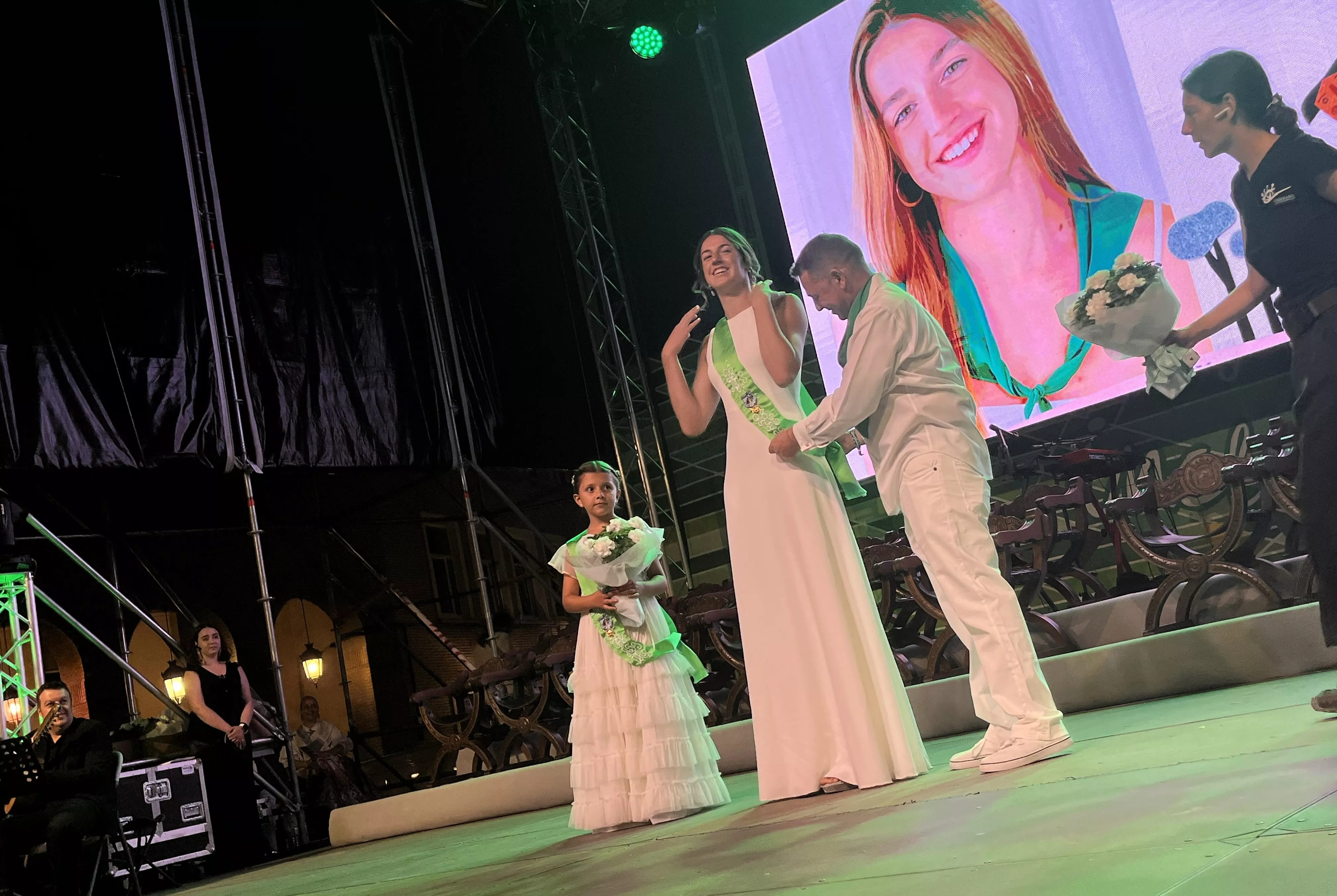 Acto de presentación de las mairalesas y mainate de Huesca 2024. Foto Mercedes Manterola