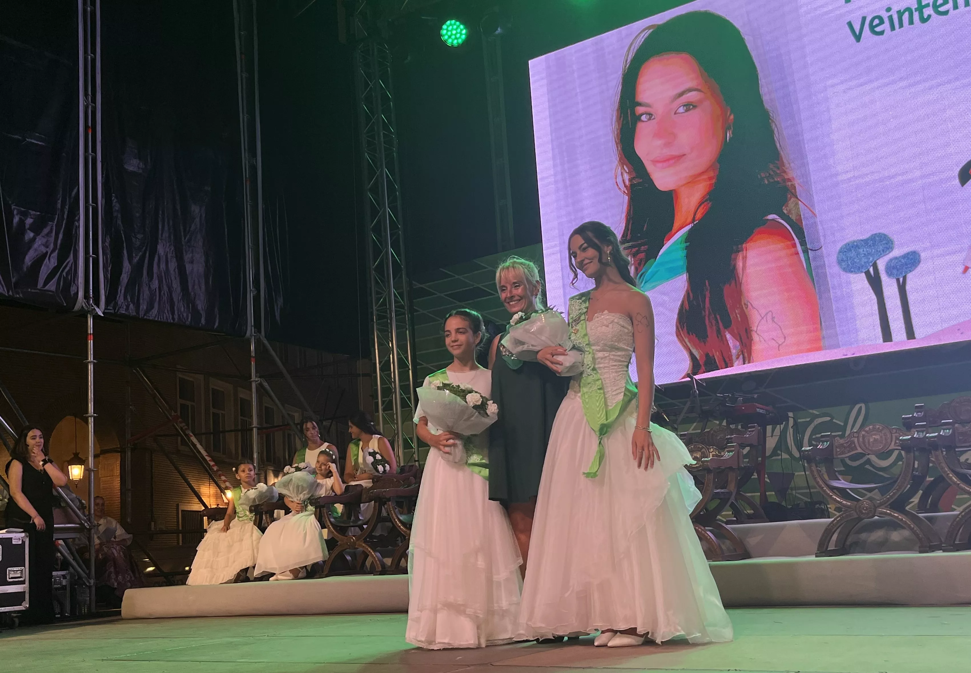 Acto de presentación de las mairalesas y mainate de Huesca 2024. Foto Mercedes Manterola