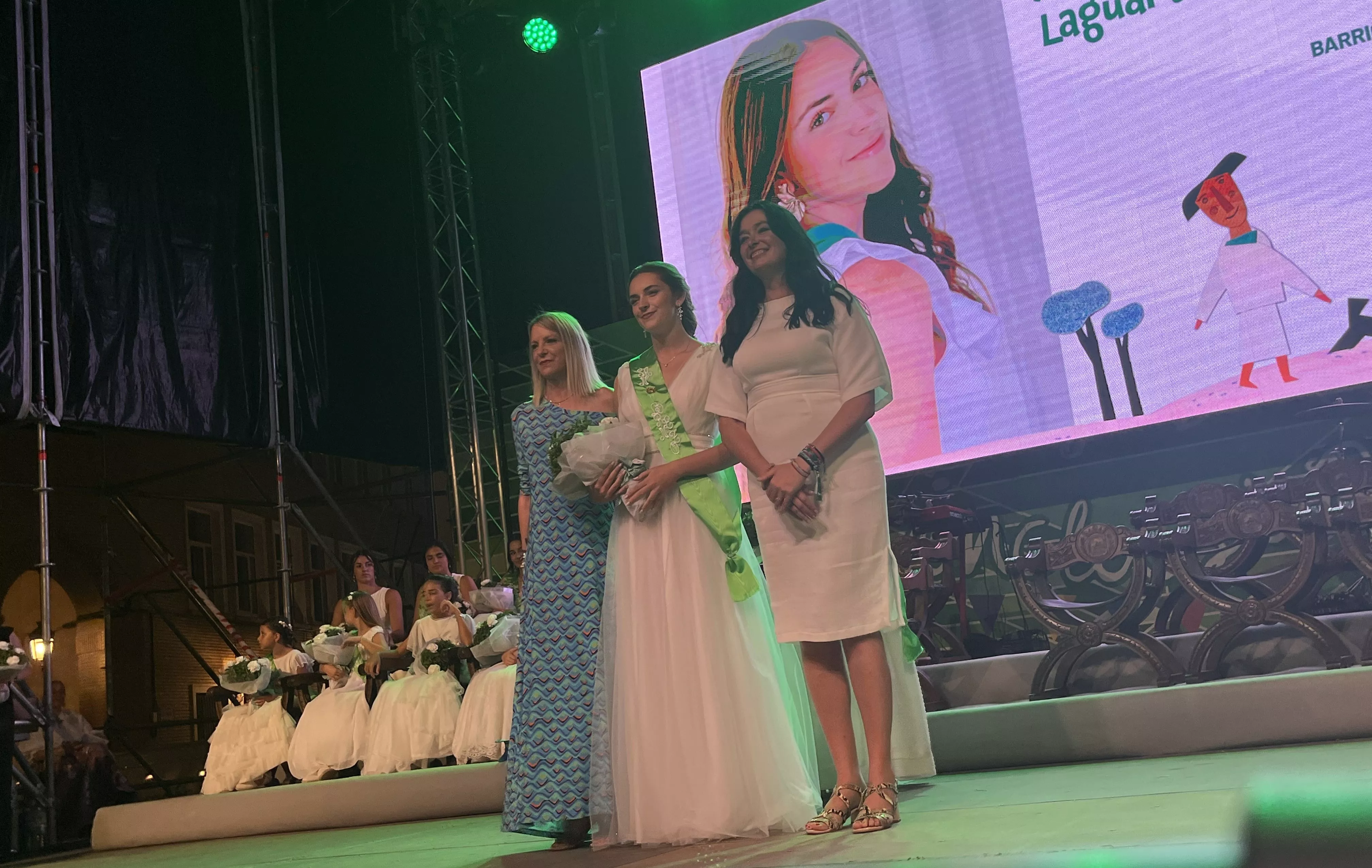 Acto de presentación de las mairalesas y mainate de Huesca 2024. Foto Mercedes Manterola