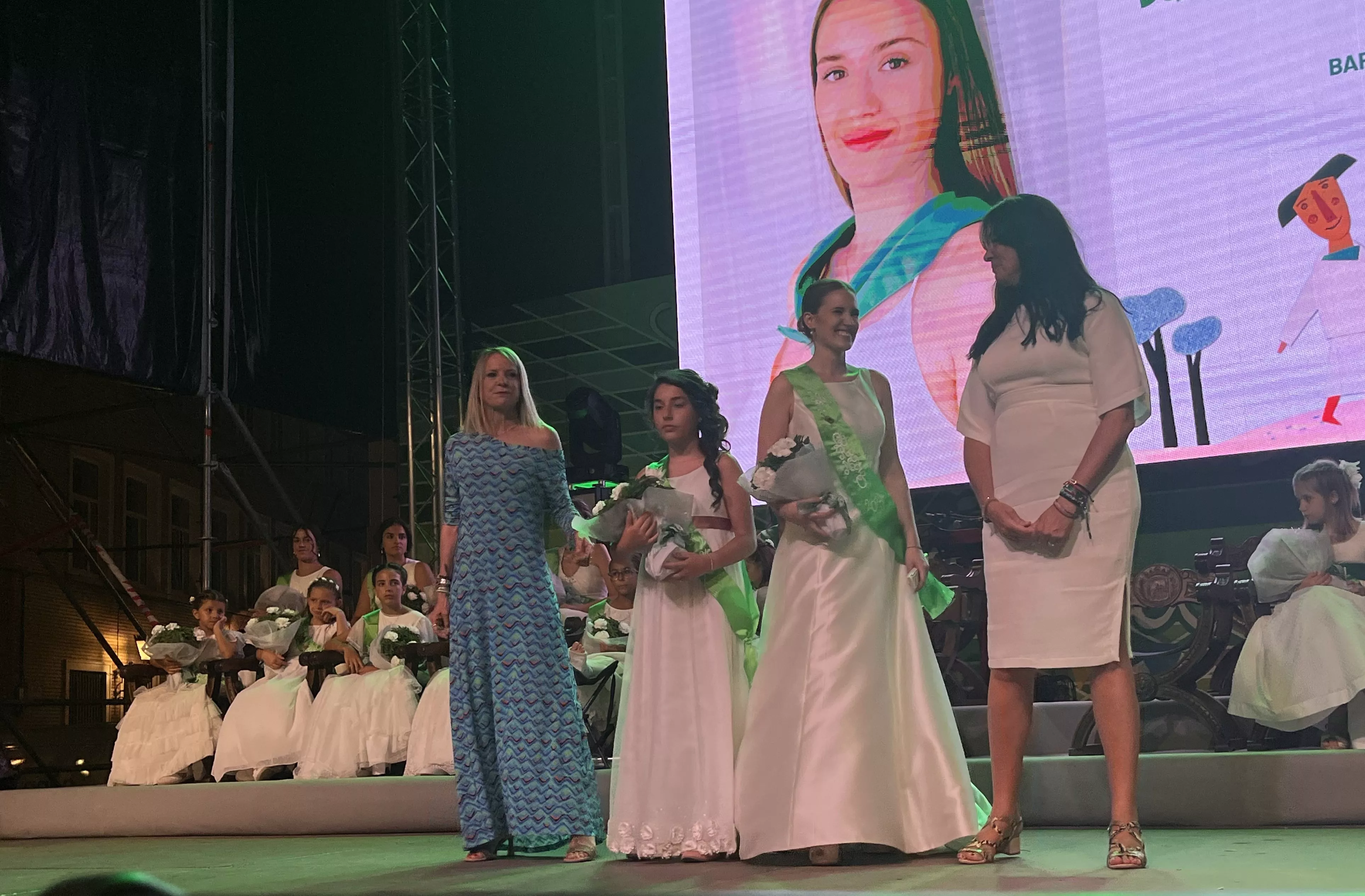 Acto de presentación de las mairalesas y mainate de Huesca 2024. Foto Mercedes Manterola