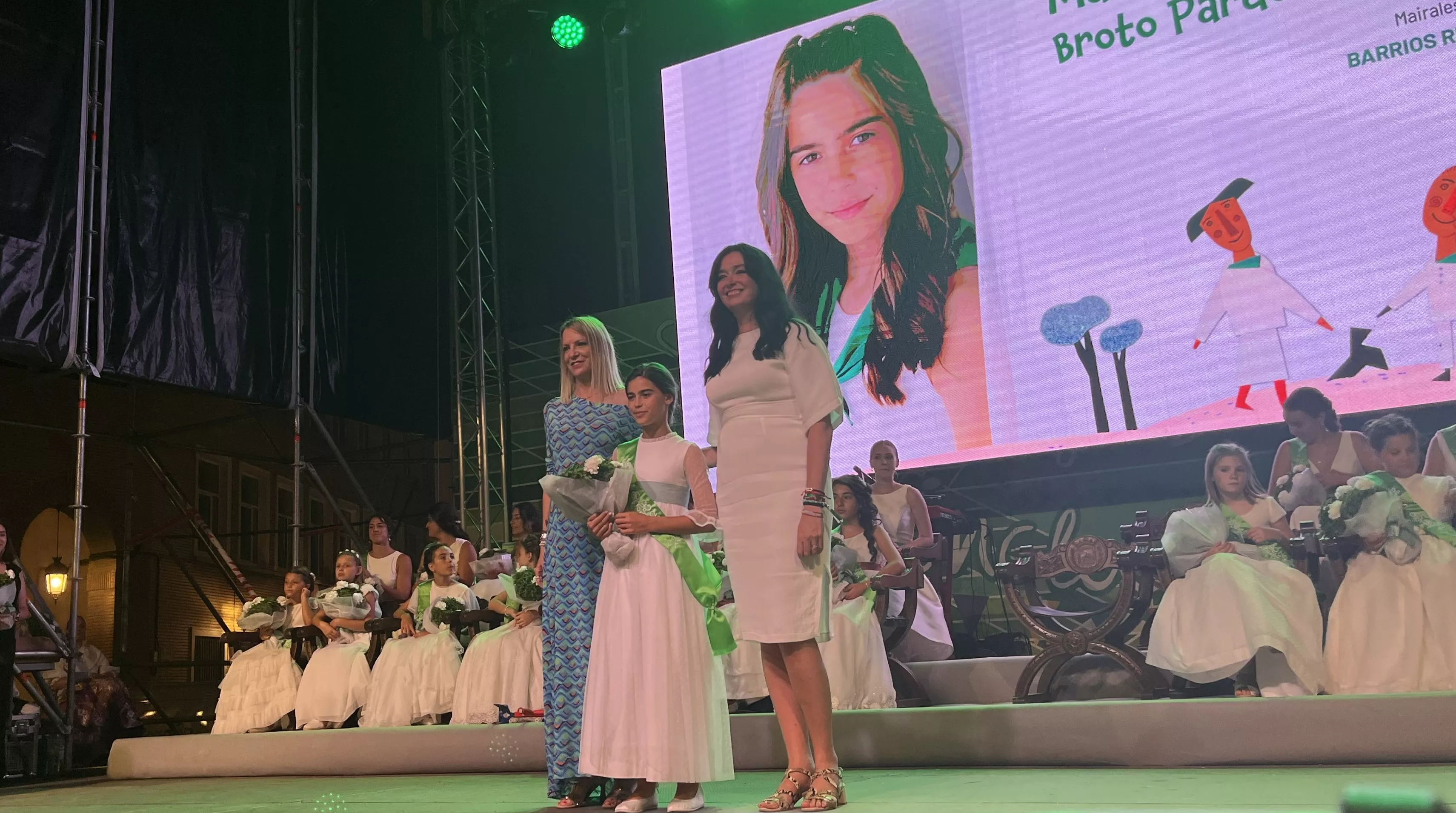 Acto de presentación de las mairalesas y mainate de Huesca 2024. Foto Mercedes Manterola