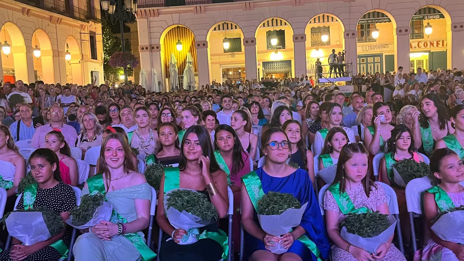 Acto de presentación de las mairalesas y mainate de Huesca 2024. Foto Mercedes Manterola