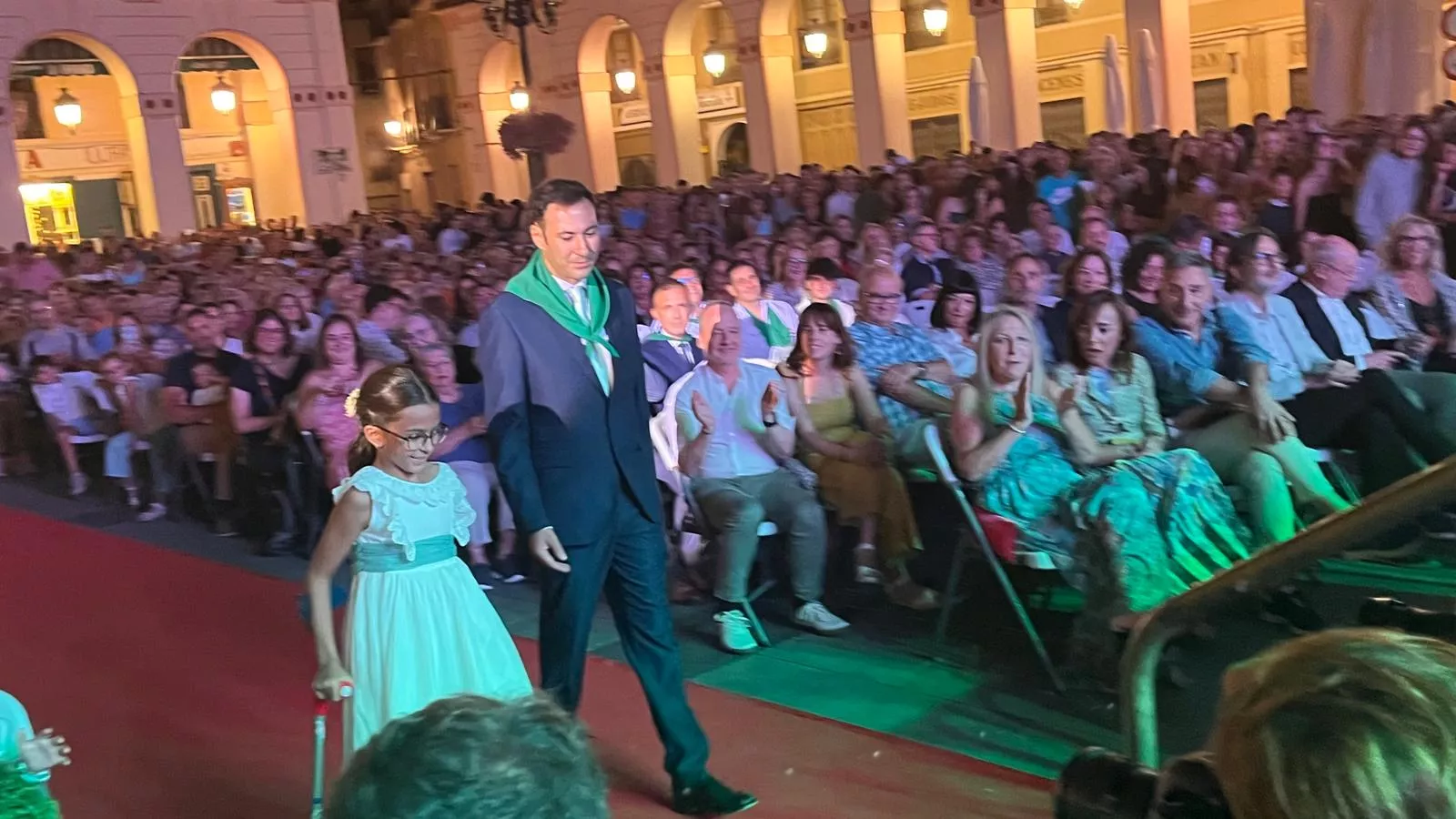 Acto de presentación de las mairalesas y mainate de Huesca 2024. Foto Mercedes Manterola