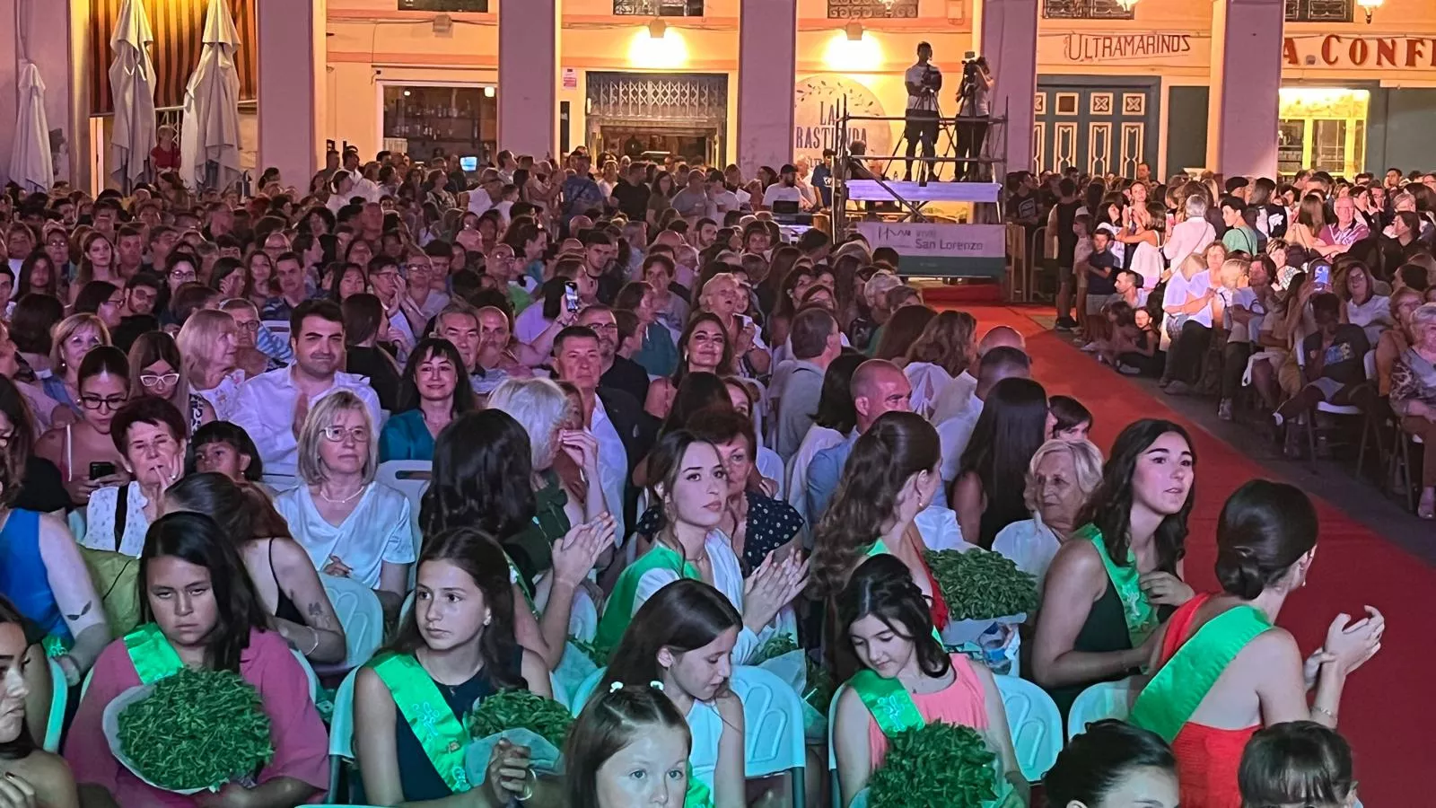 Acto de presentación de las mairalesas y mainate de Huesca 2024. Foto Mercedes Manterola