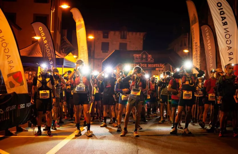 Salida campeonato de Aragón ultras.