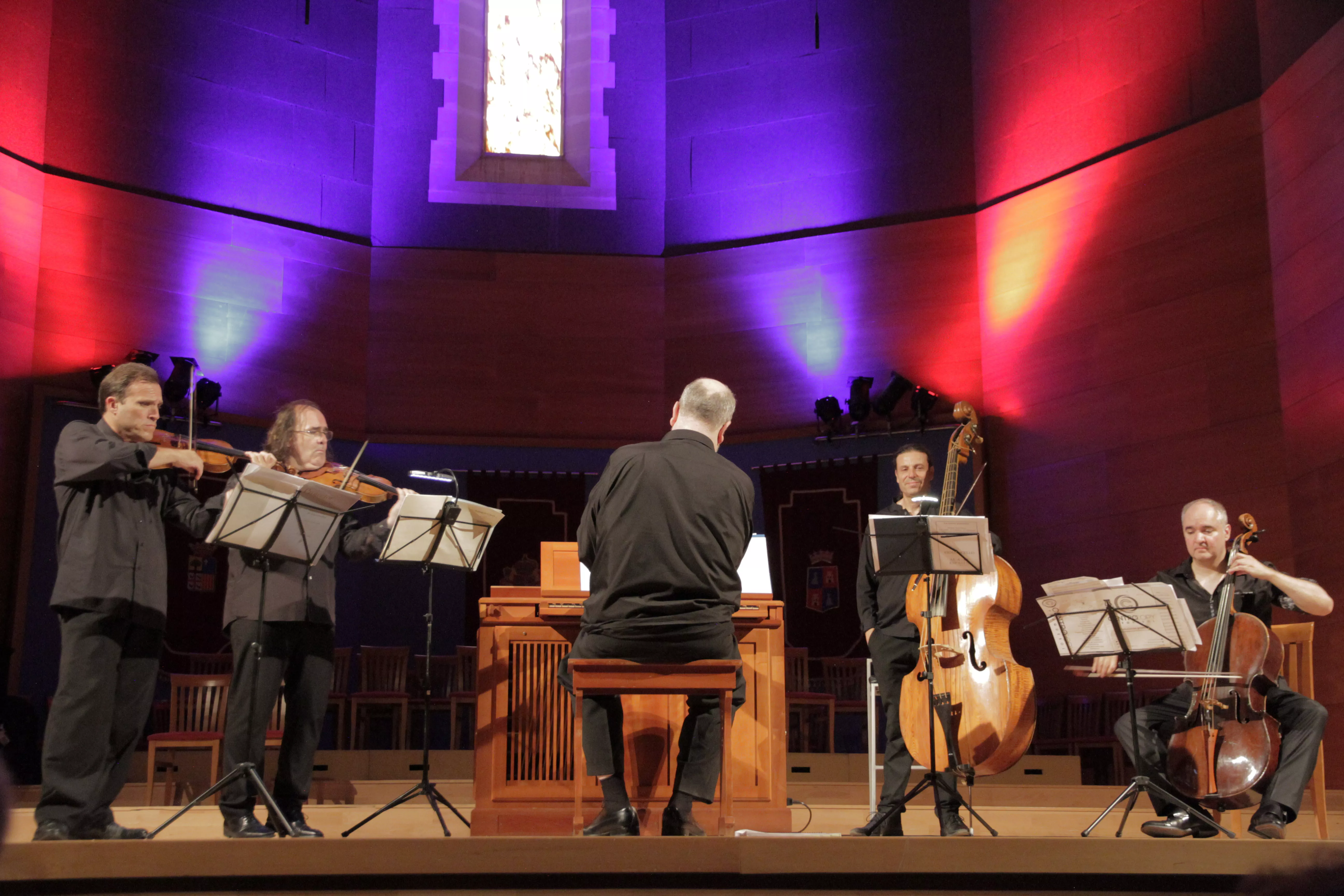 Al Ayre Español ha protagonizado el primer directo del XXXIII Festival Internacional en el Camino de Santiago.