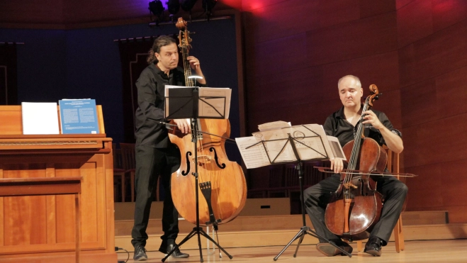 Actuación de Al Ayre Español en el Auditorio San Francisco de Monzón. Actuación de Al Ayre Español en el Auditorio San Francisco de Monzón.