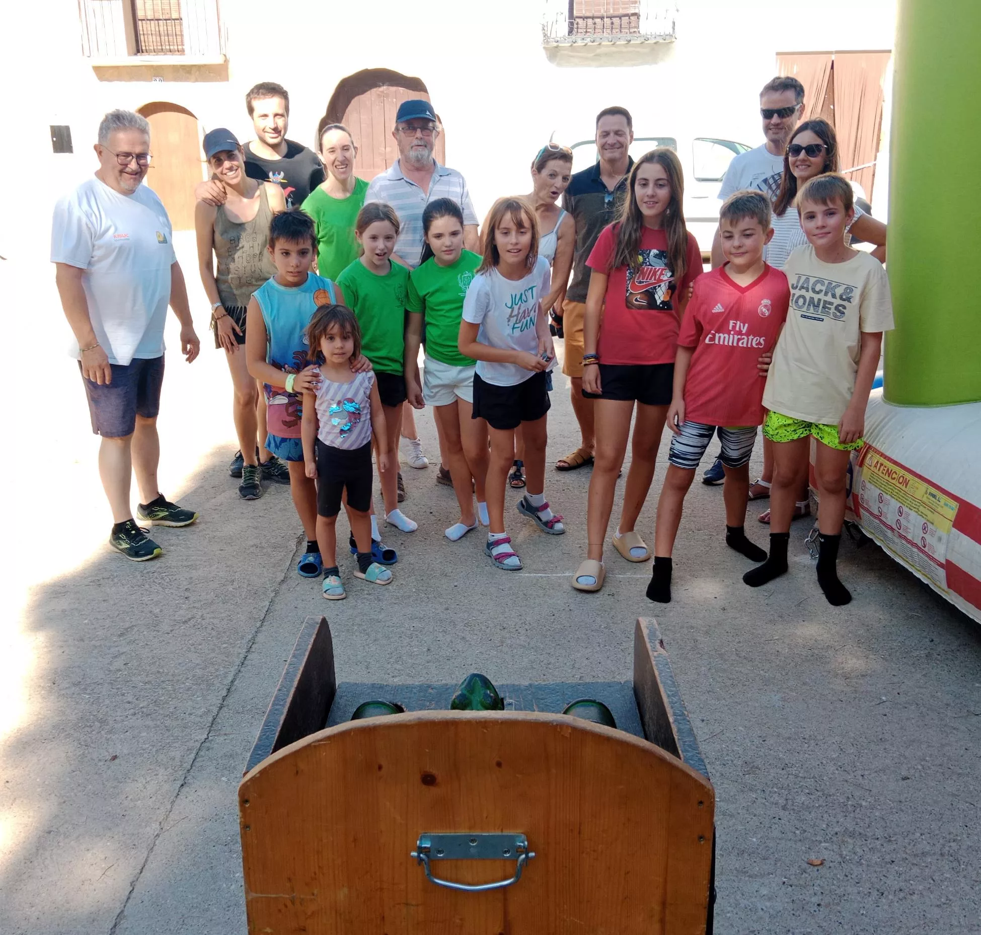 Juegos tradicionales en Panzano, rana