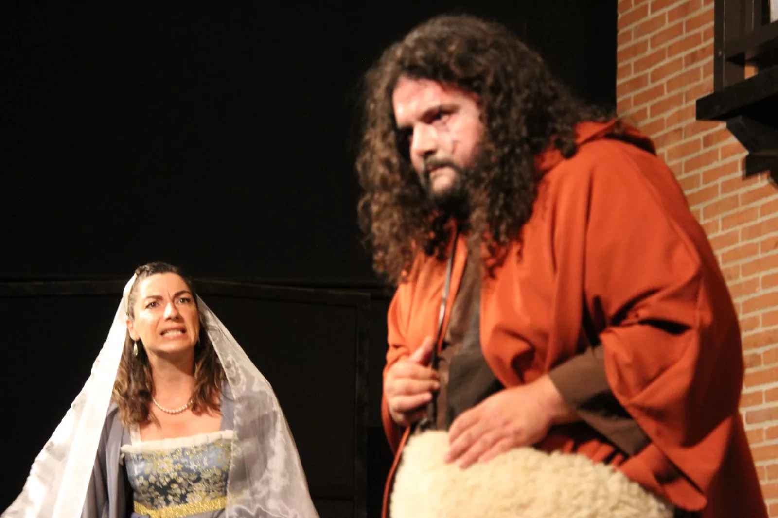 La Celestina se interpretó en el Corral de Comedias de Robres este julio pasado.