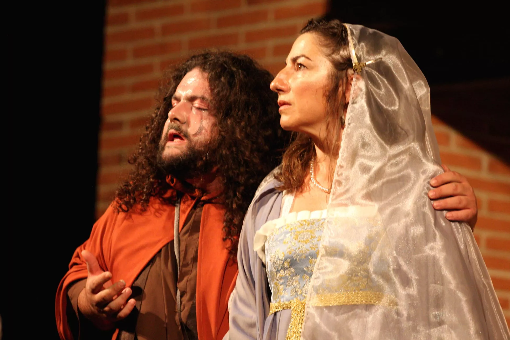 La Celestina se interpretó en el Corral de Comedias de Robres este julio pasado.