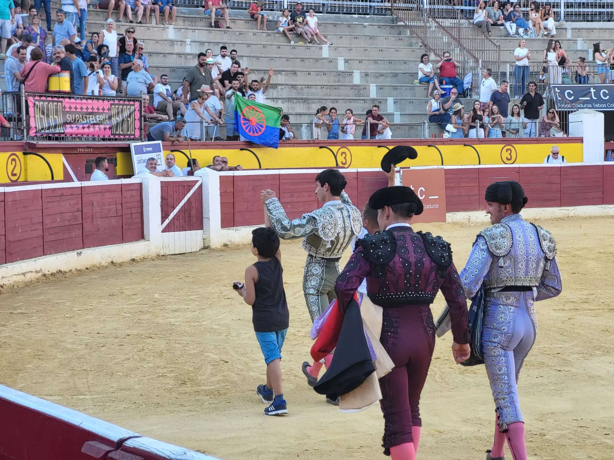 Imágenes de la novillada sin picadores de la Feria Taurina de La Albahaca 2024. Foto: Adrián Mora