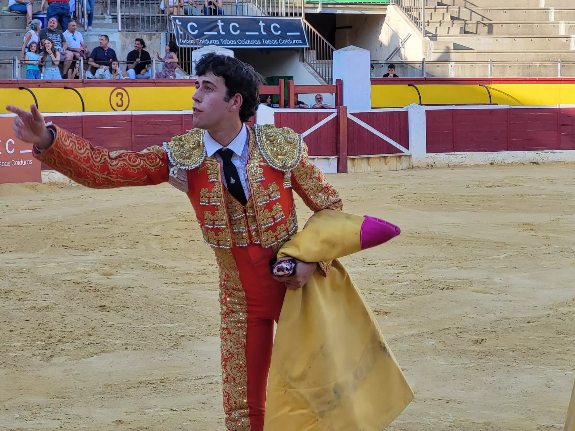 Imágenes de la novillada sin picadores de la Feria Taurina de La Albahaca 2024. Foto: Adrián Mora