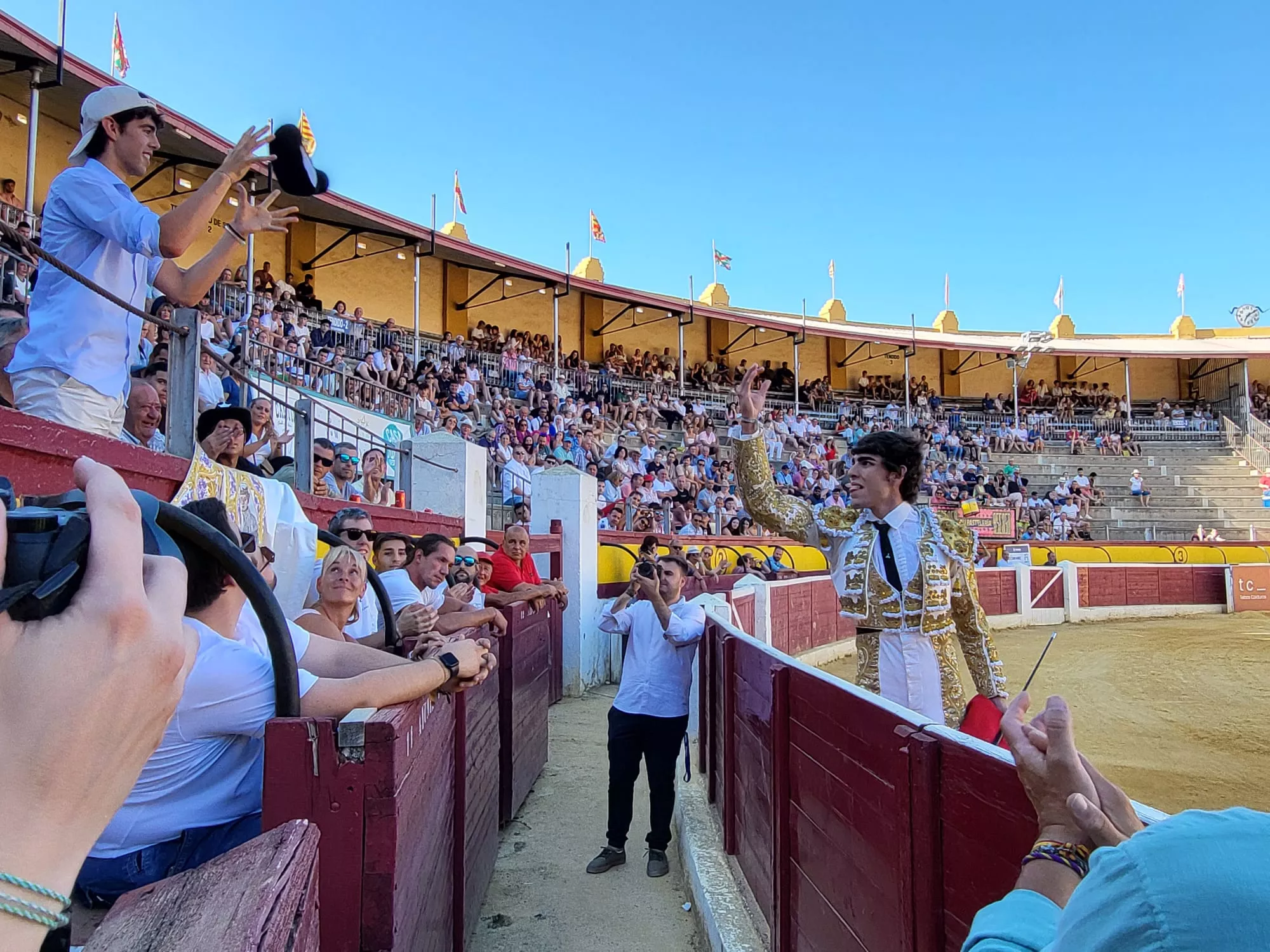 Imágenes de la novillada sin picadores de la Feria Taurina de La Albahaca 2024. Foto: Adrián Mora