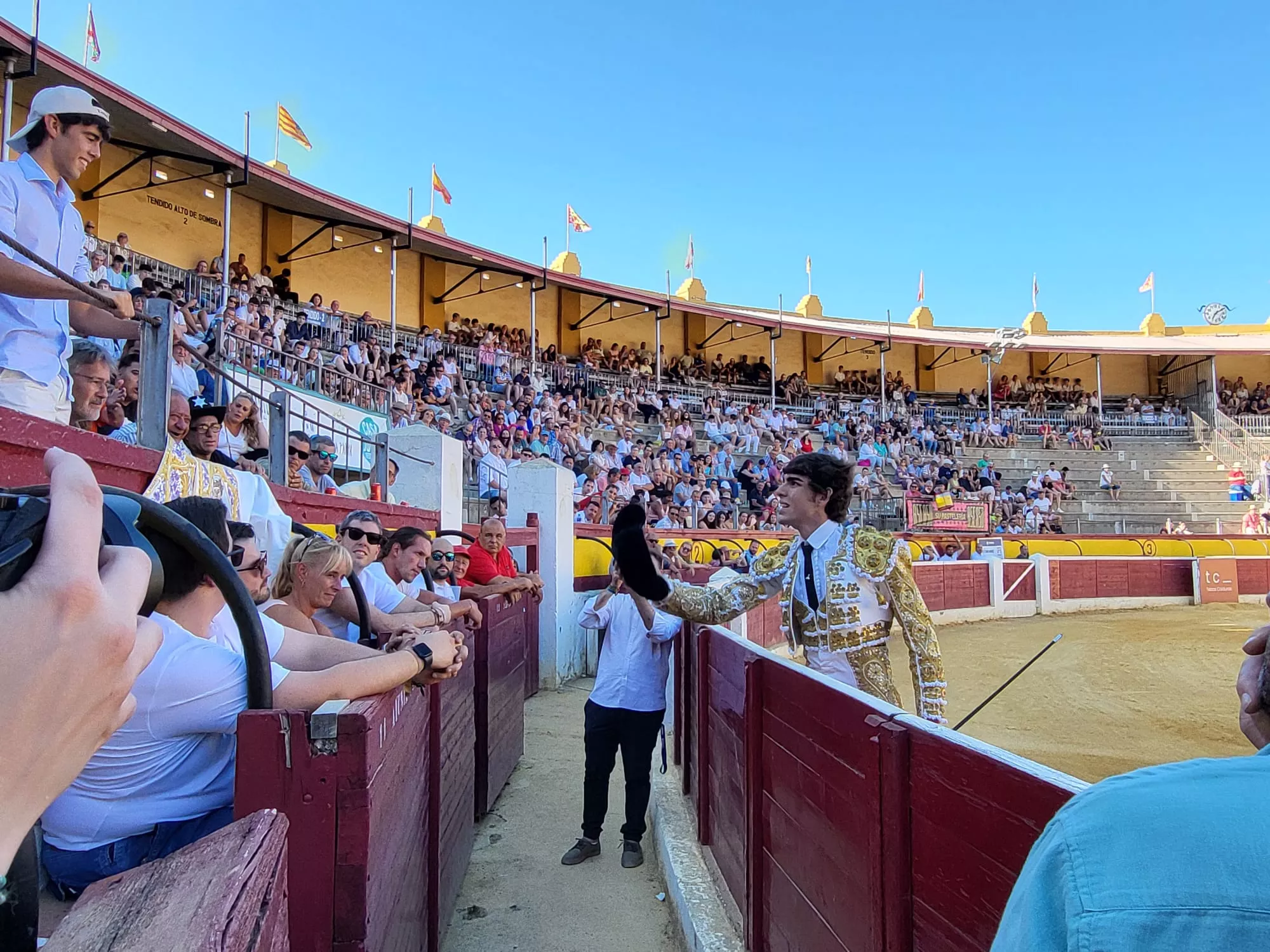 Imágenes de la novillada sin picadores de la Feria Taurina de La Albahaca 2024. Foto: Adrián Mora