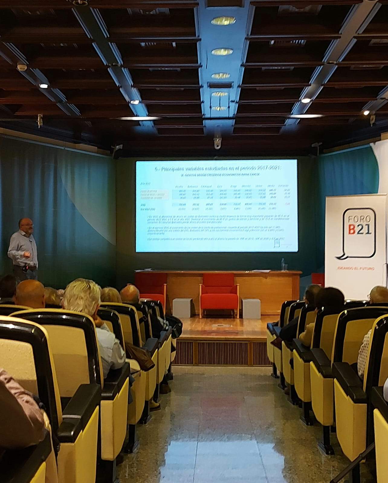 Presentación del informe del Foro B21