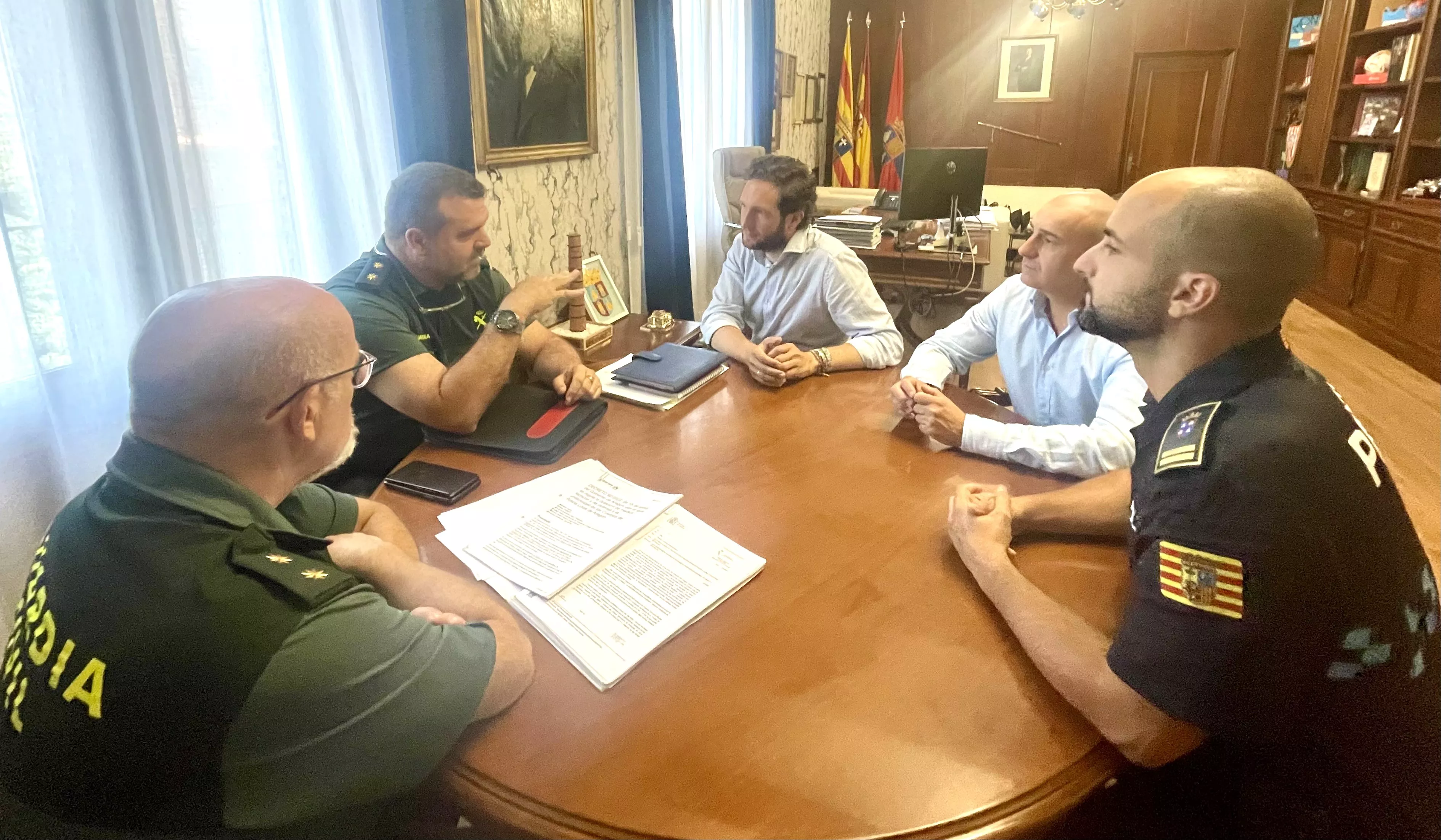 Policía Local y Guardia Civil intensifican la vigilancia en Monzón.