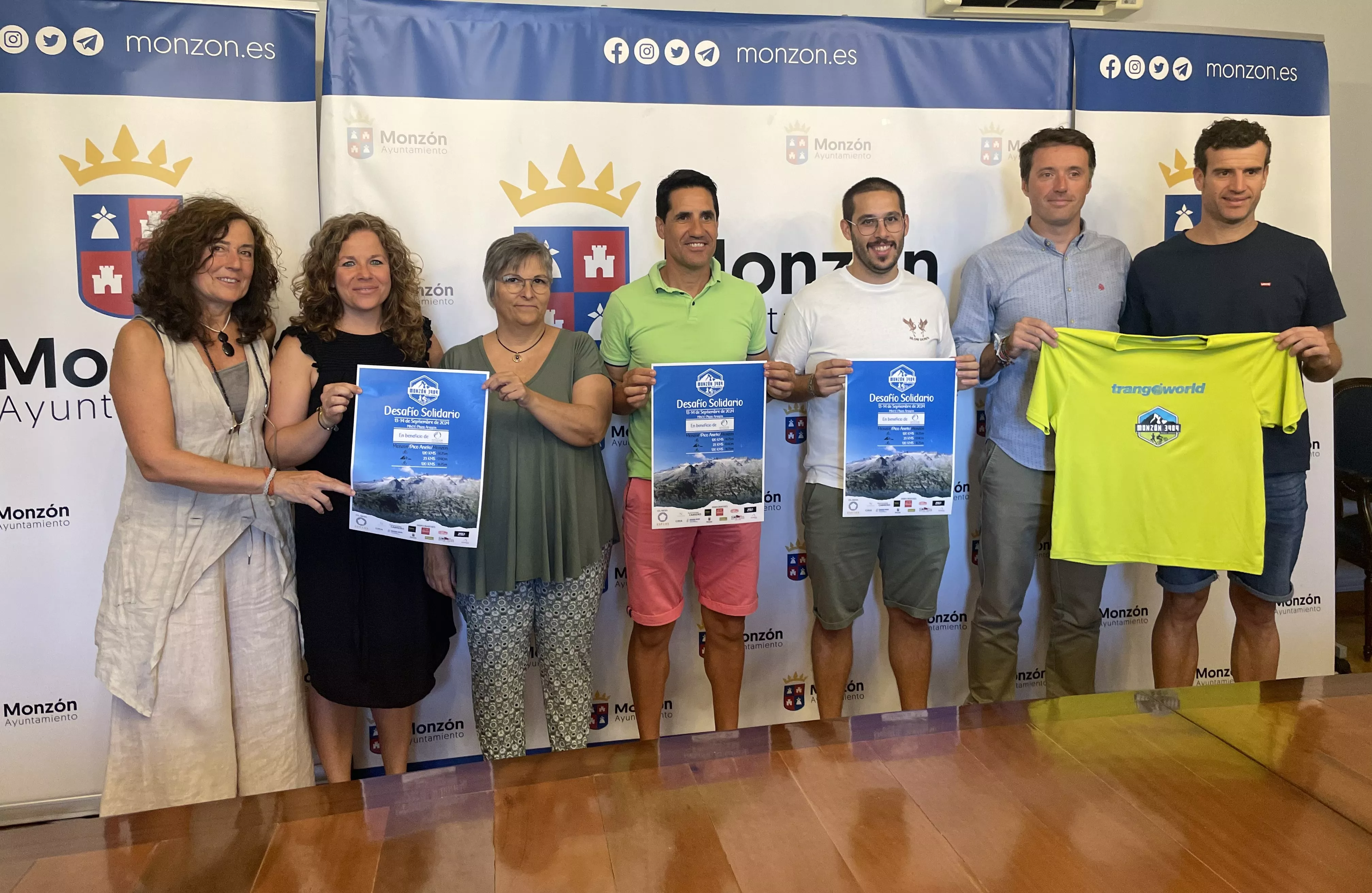 De Monzón al Aneto: un gran reto en beneficio de la Asociación Alzheimer