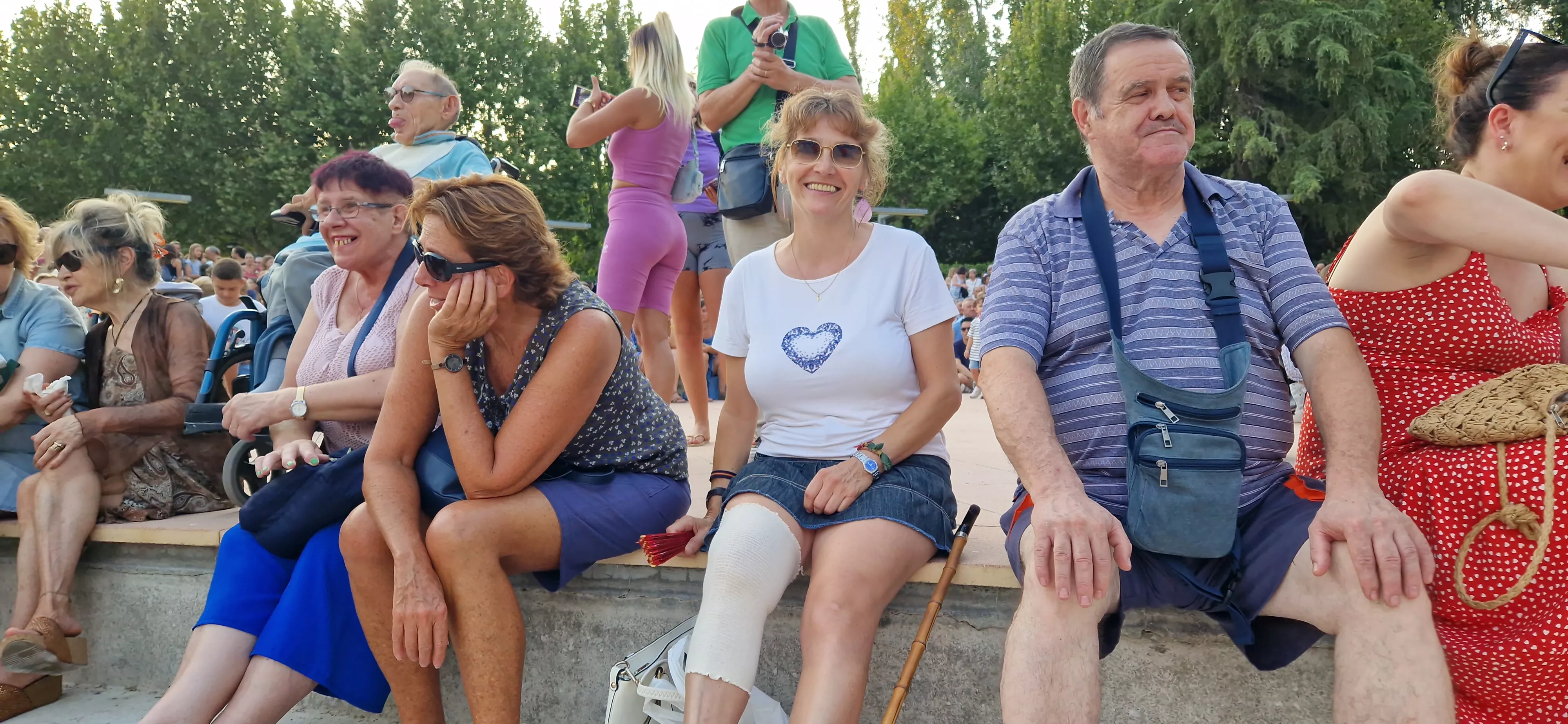 Ensayo general de los Danzantes y la Banda de Música de Huesca. Foto Myriam Martínez