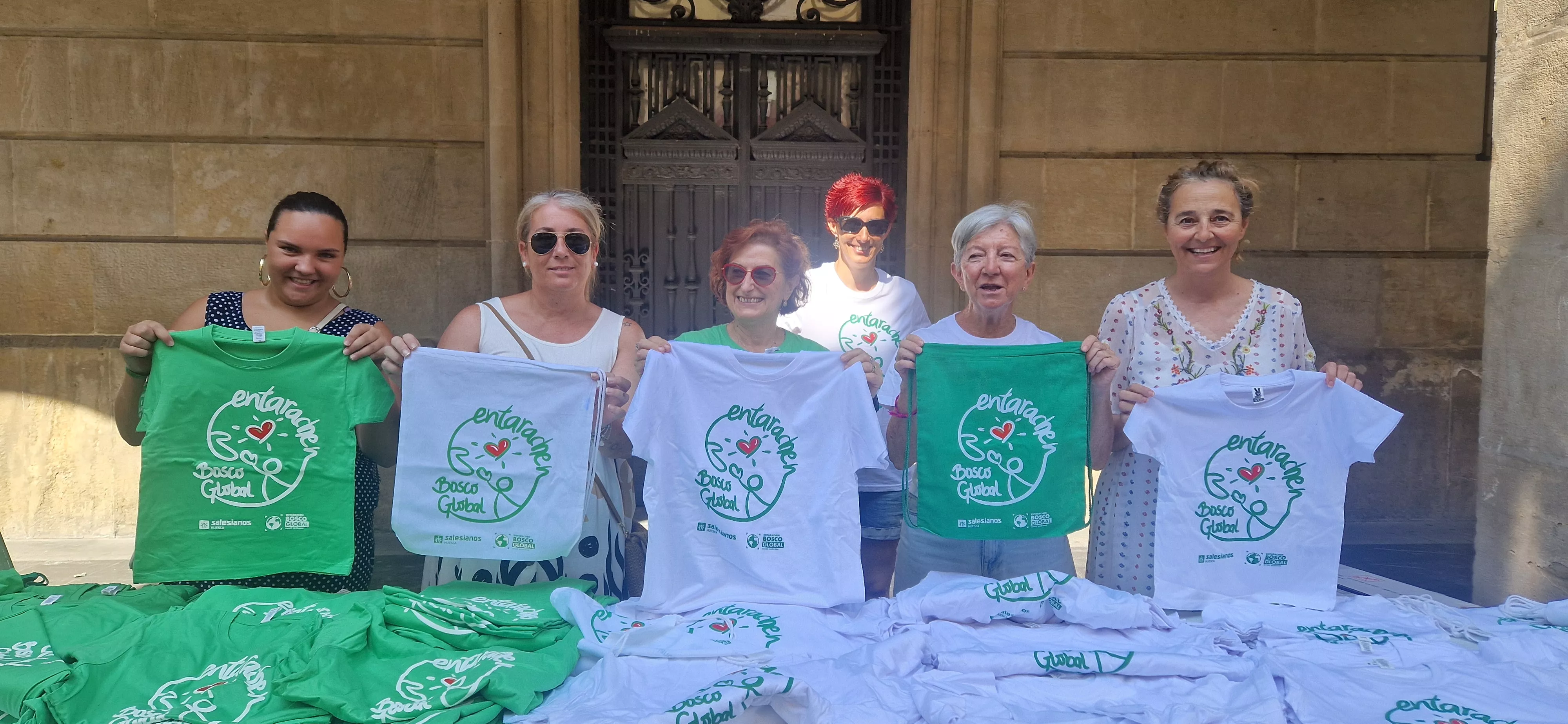 Entarachen Bosco global recauda fondos para un fin solidario muy especial. Foto Myriam Martínez