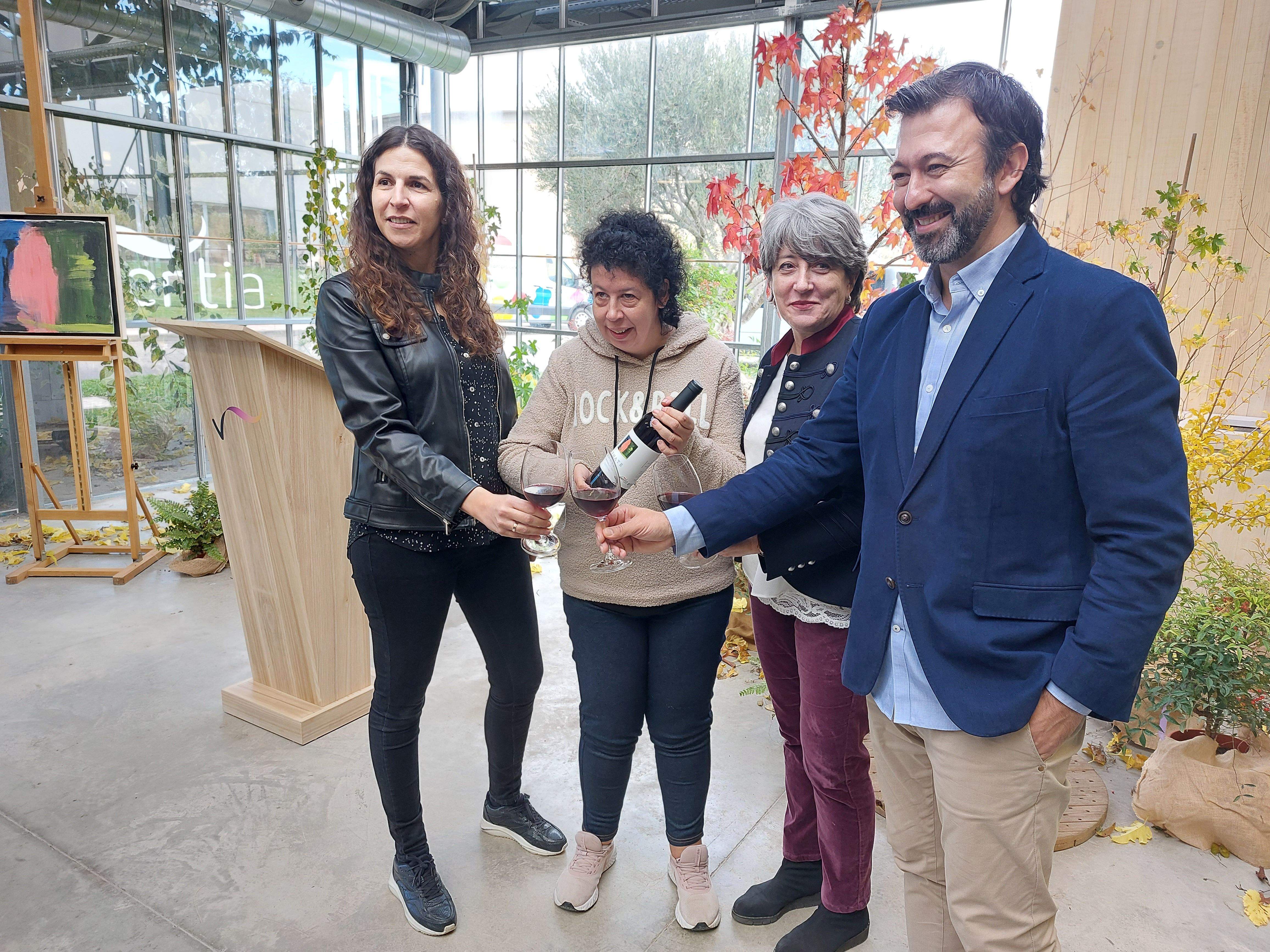 Presentación del Vino Amigo de Valentia y Enate