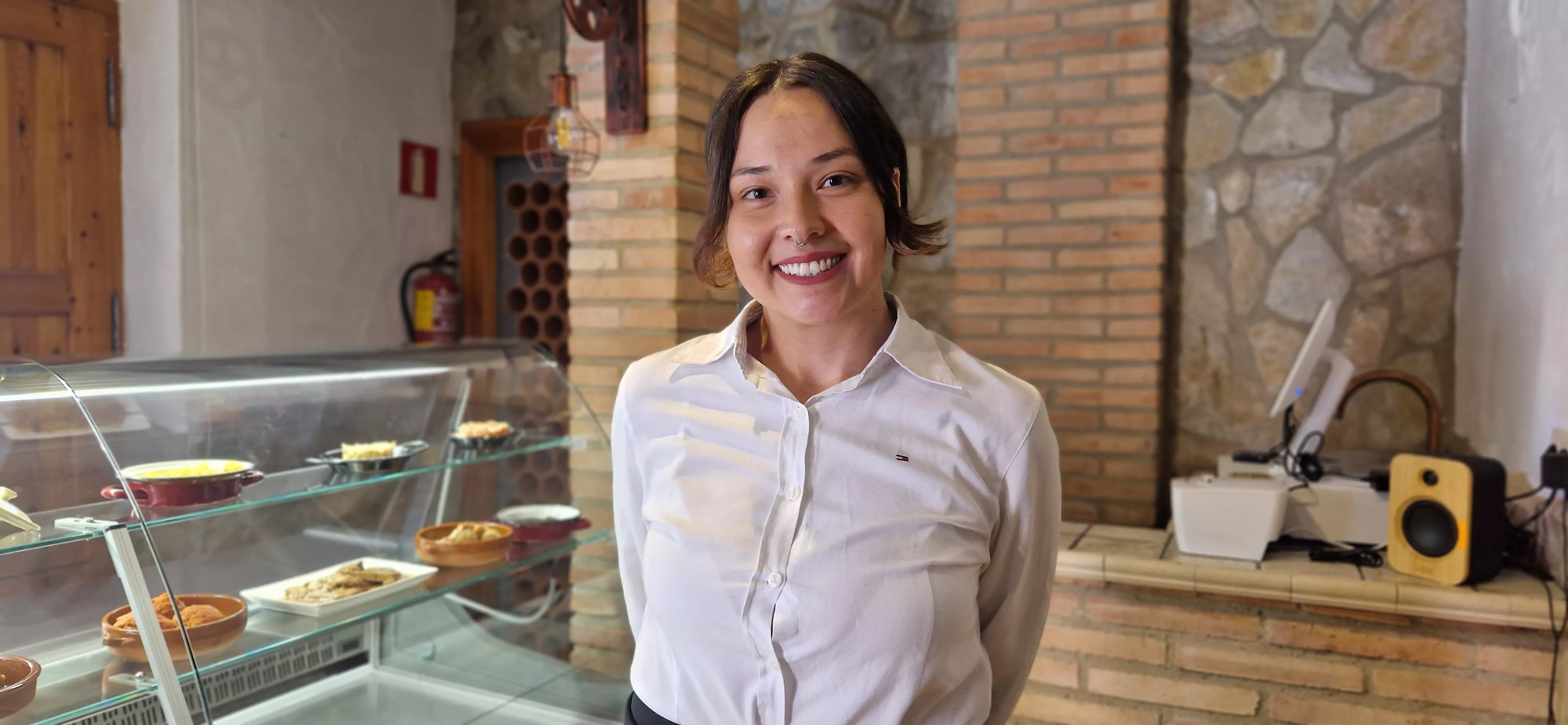 Nuevo establecimiento El Fogón de Pachi y Yohana. Foto Myriam Martínez 