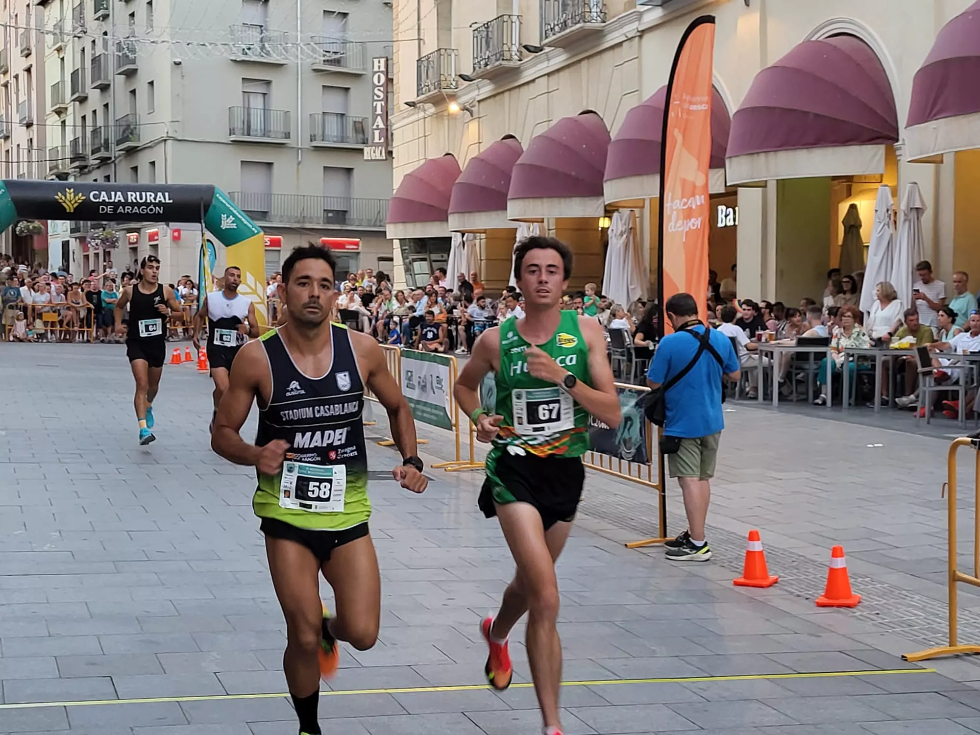 Imágenes de la carrera pedestre de San Lorenzo 2024. Foto: Adrián Mora
