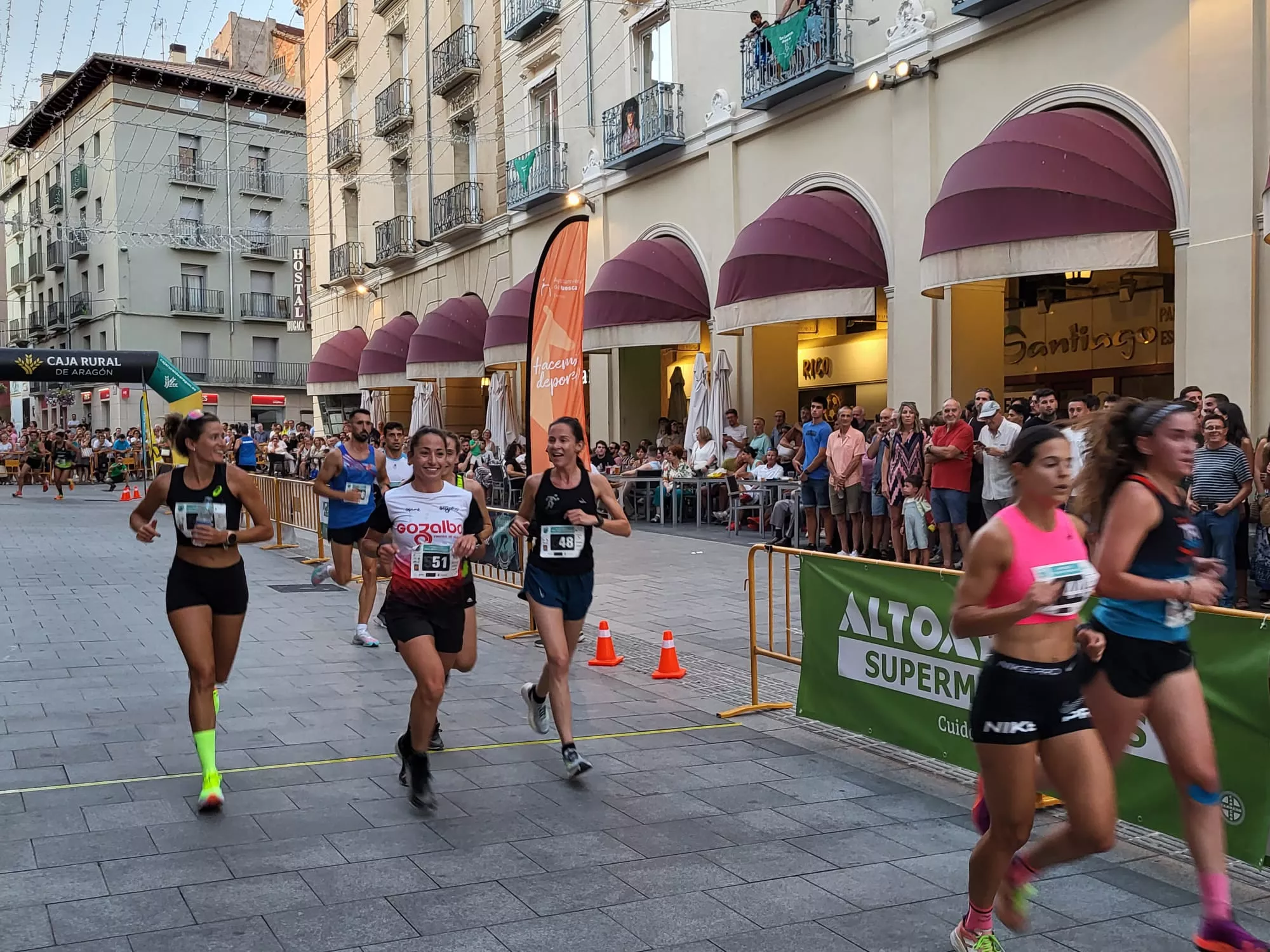 Imágenes de la carrera pedestre de San Lorenzo 2024. Foto: Adrián Mora