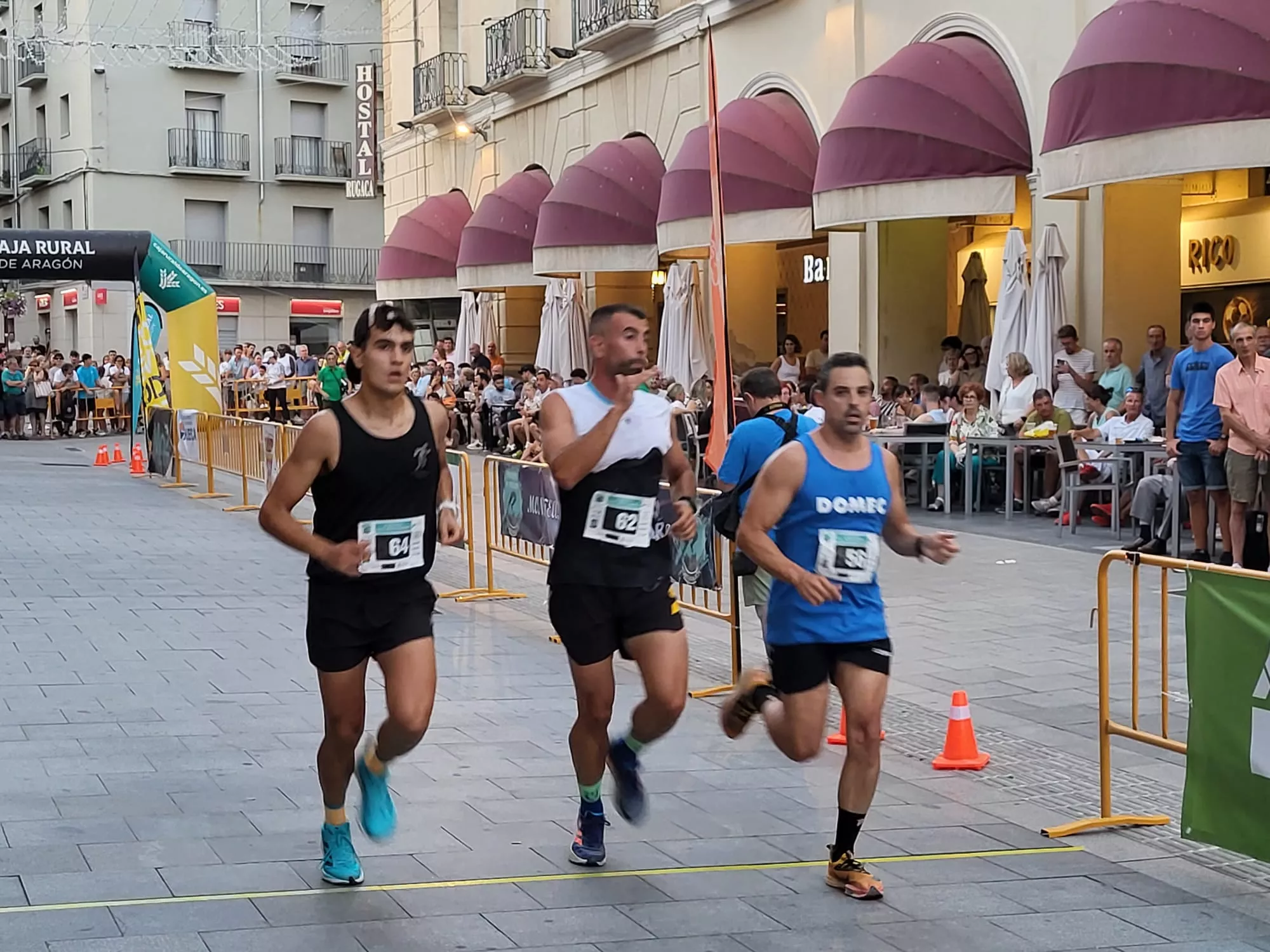 Imágenes de la carrera pedestre de San Lorenzo 2024. Foto: Adrián Mora