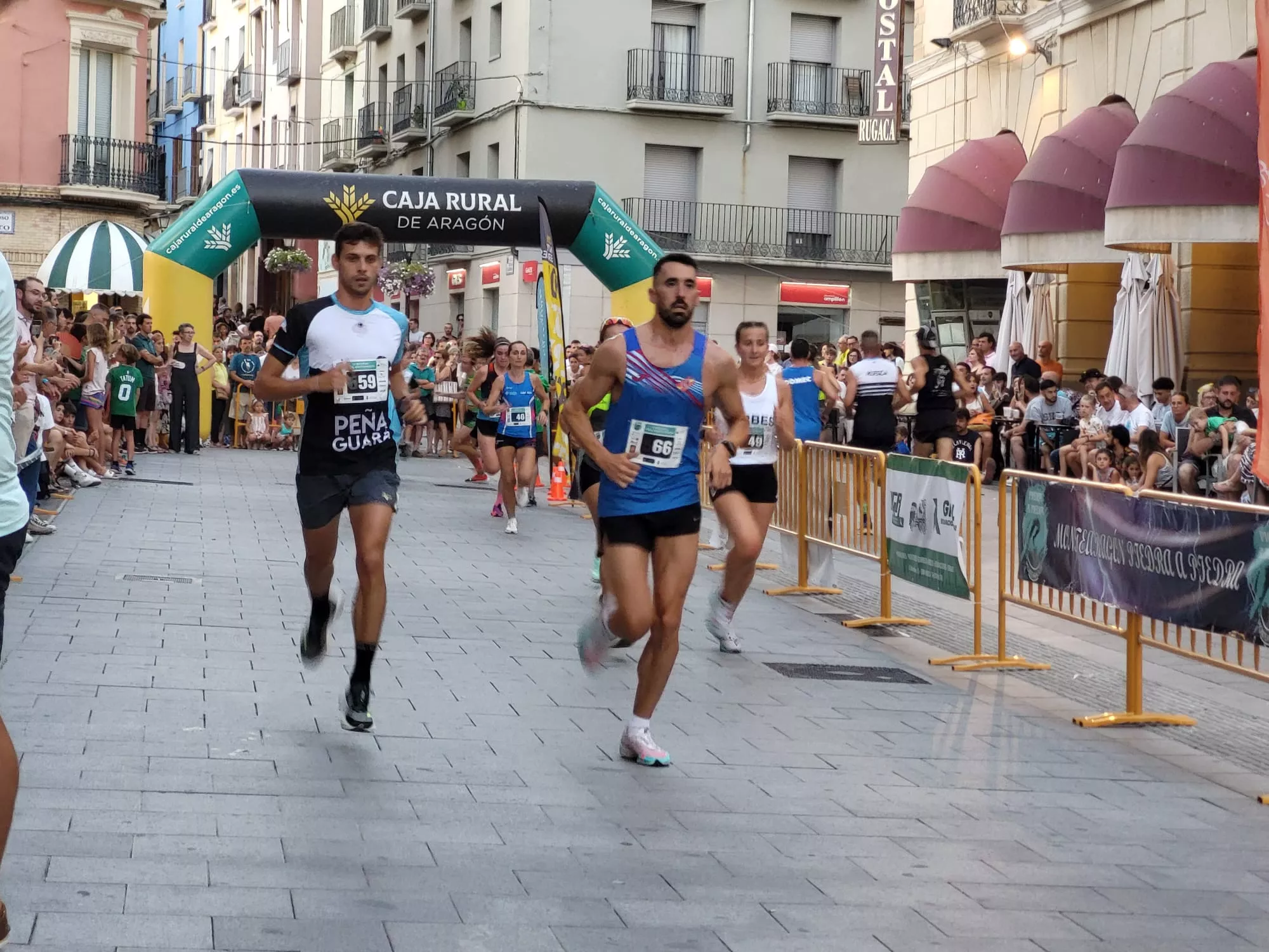 Imágenes de la carrera pedestre de San Lorenzo 2024. Foto: Adrián Mora
