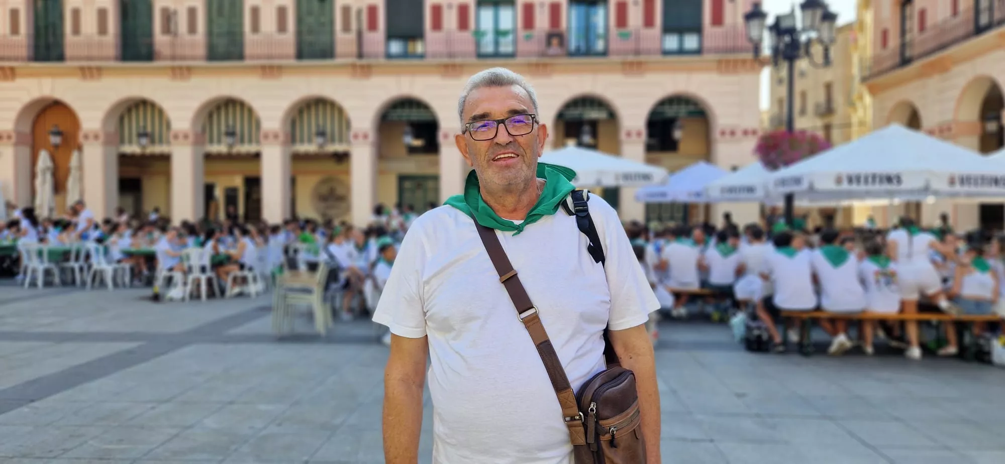 Almuerzos en la mañana del arranque de las fiestas de San Lorenzo