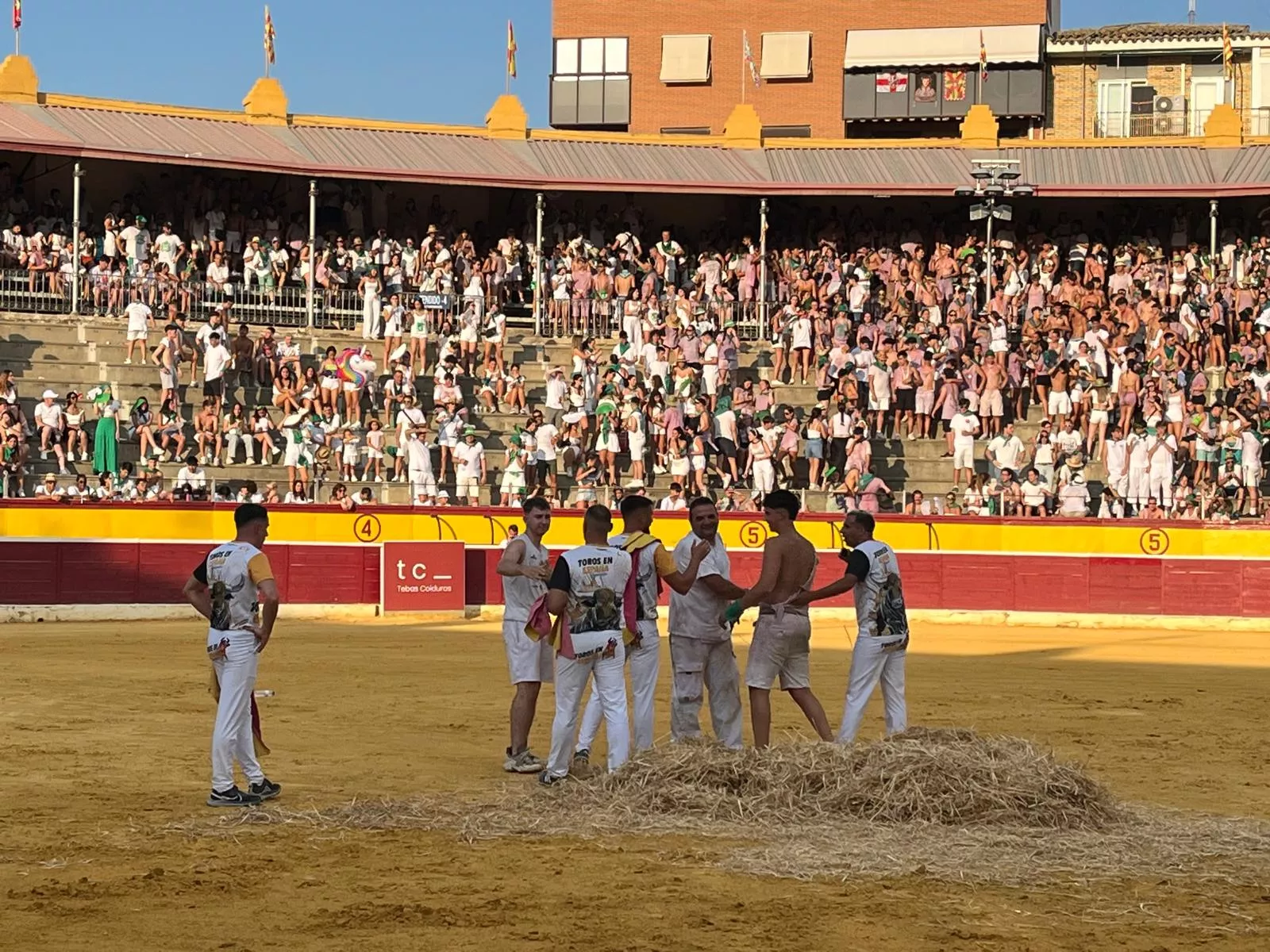 Imágenes de la becerrada de las peñas y Casta Aragonesa. Foto: Adrián Mora