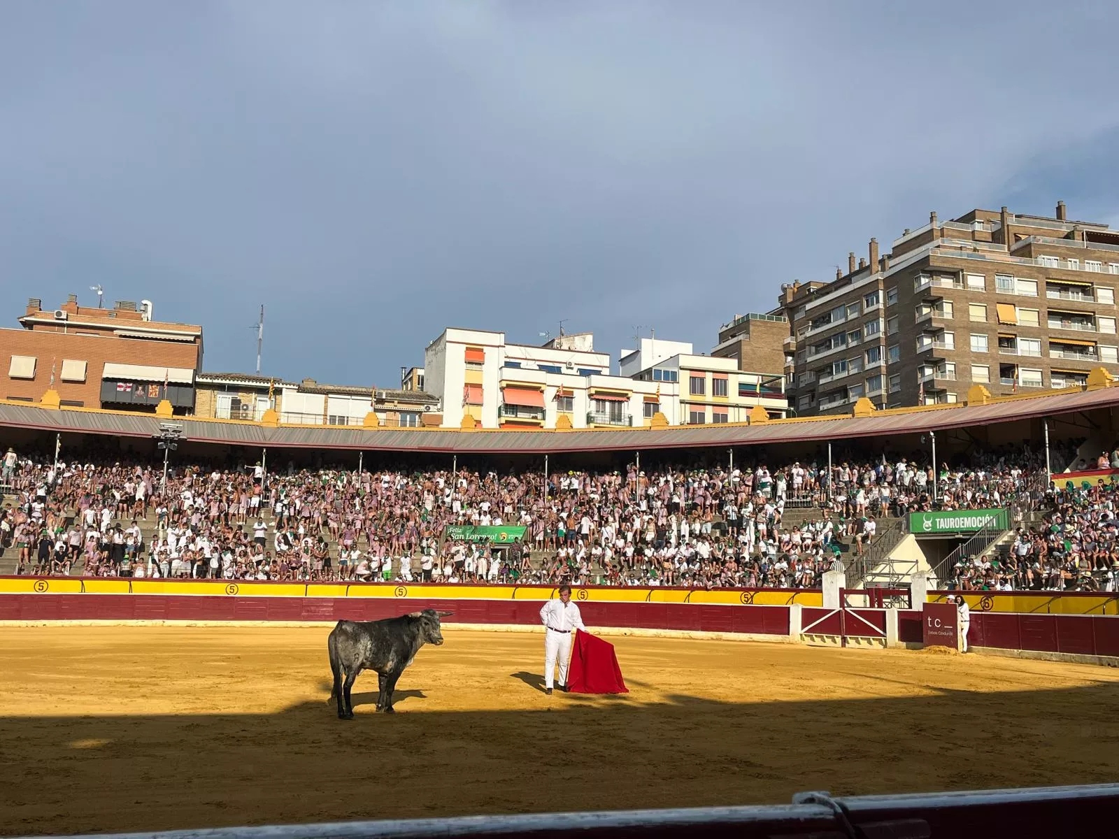 Imágenes de la becerrada de las peñas y Casta Aragonesa. Foto: Adrián Mora