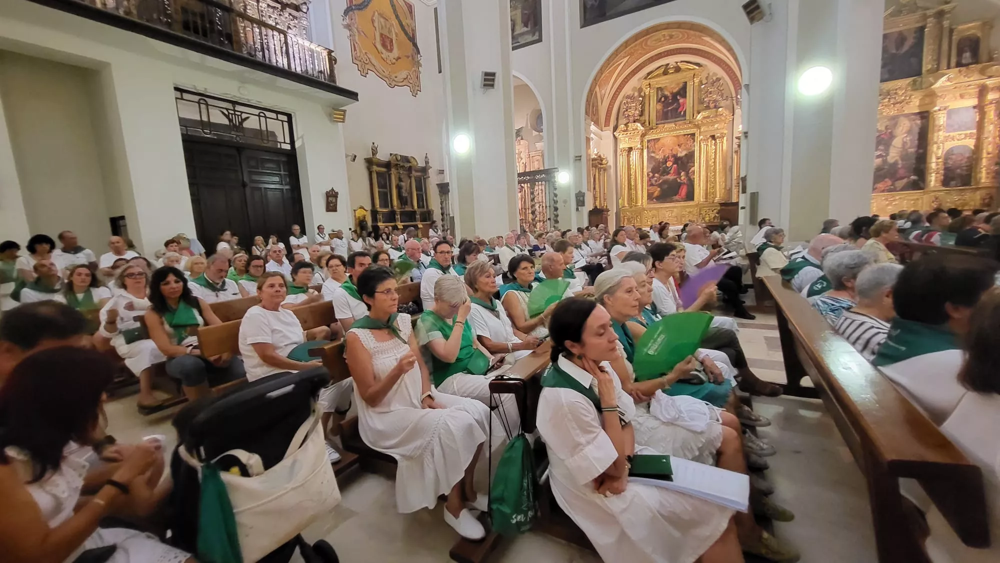 Completas en la Basílica de San Lorenzo