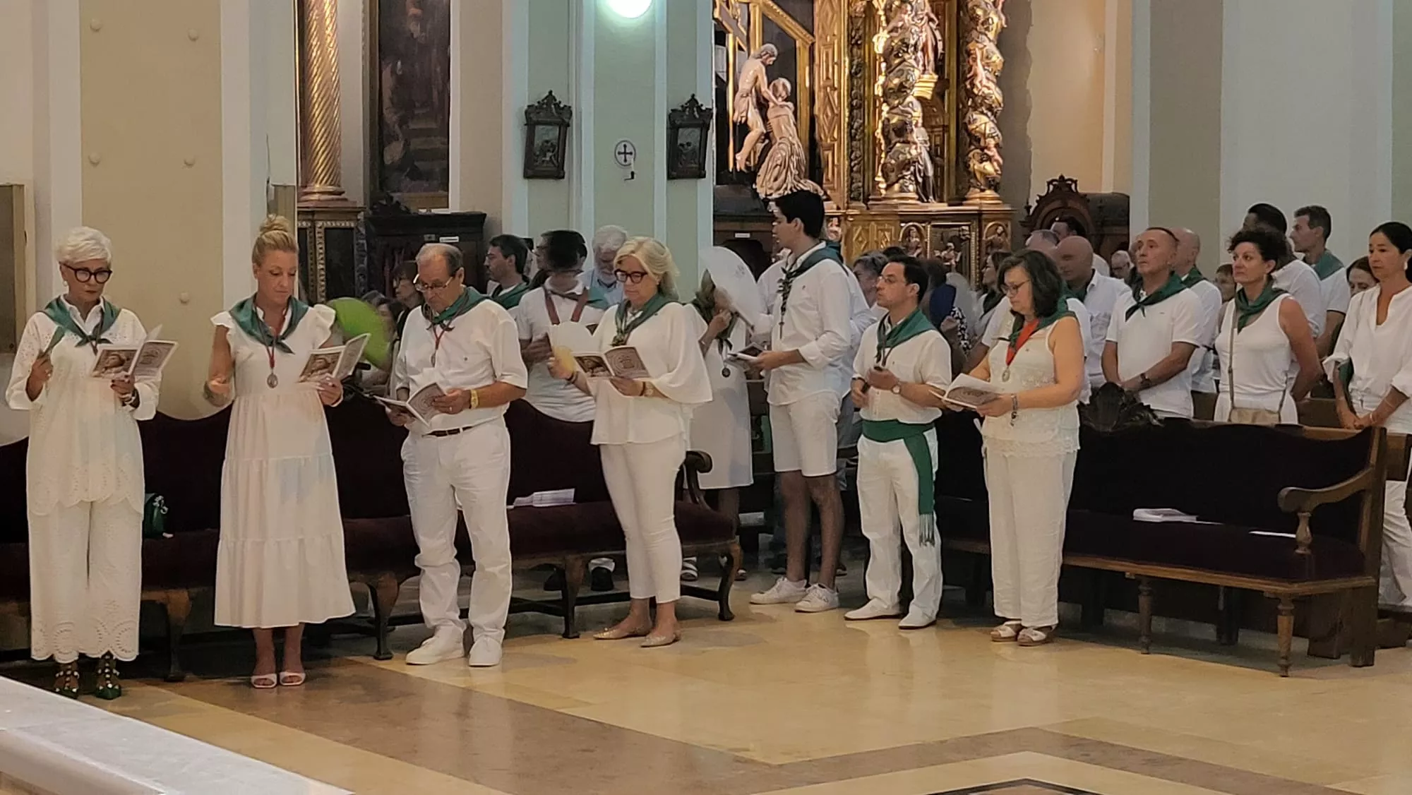 Completas en la Basílica de San Lorenzo